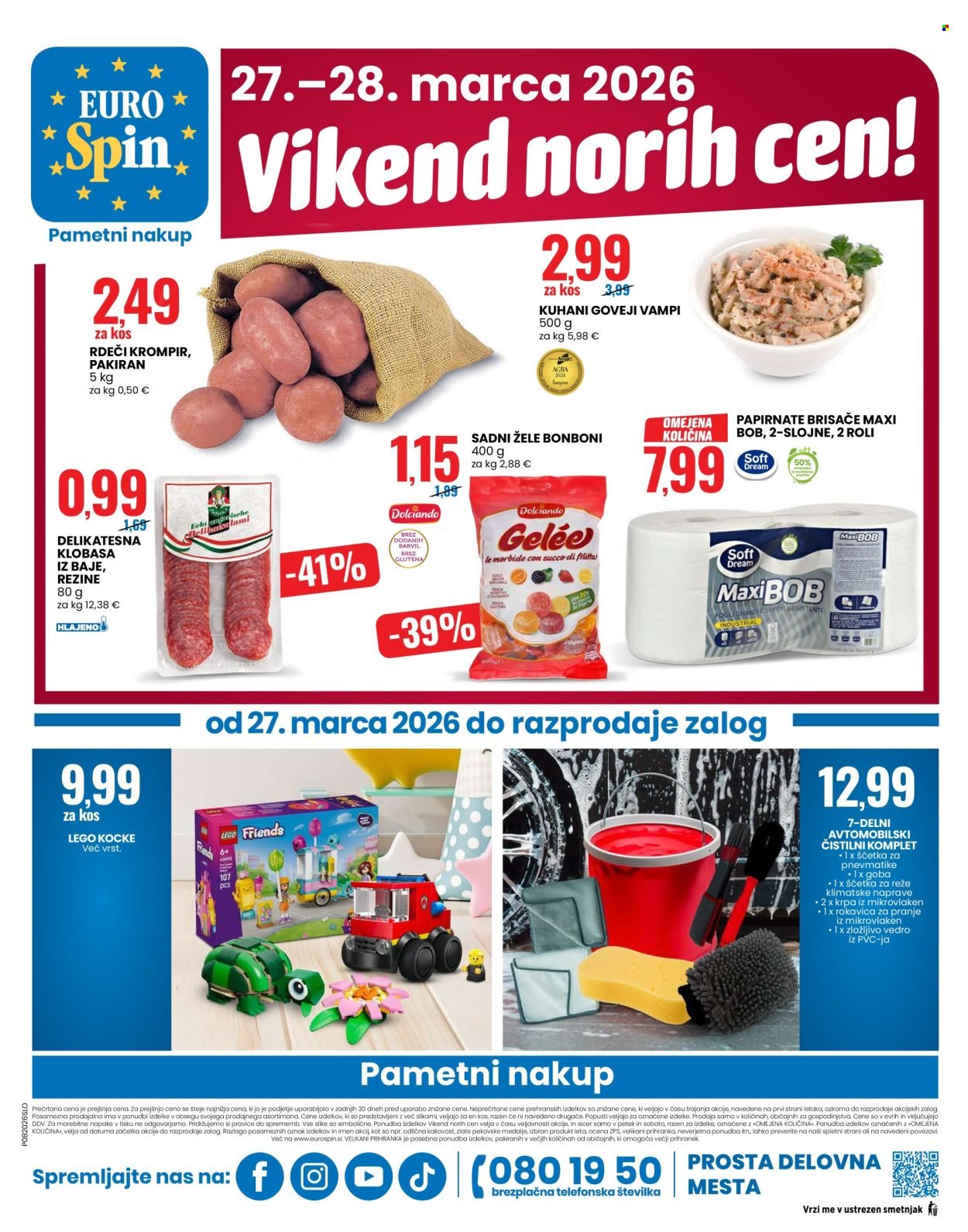 EUROSPIN katalog - Praznični trenutki z našimi dobrotami (2026-03-26 - 2026-04-01)