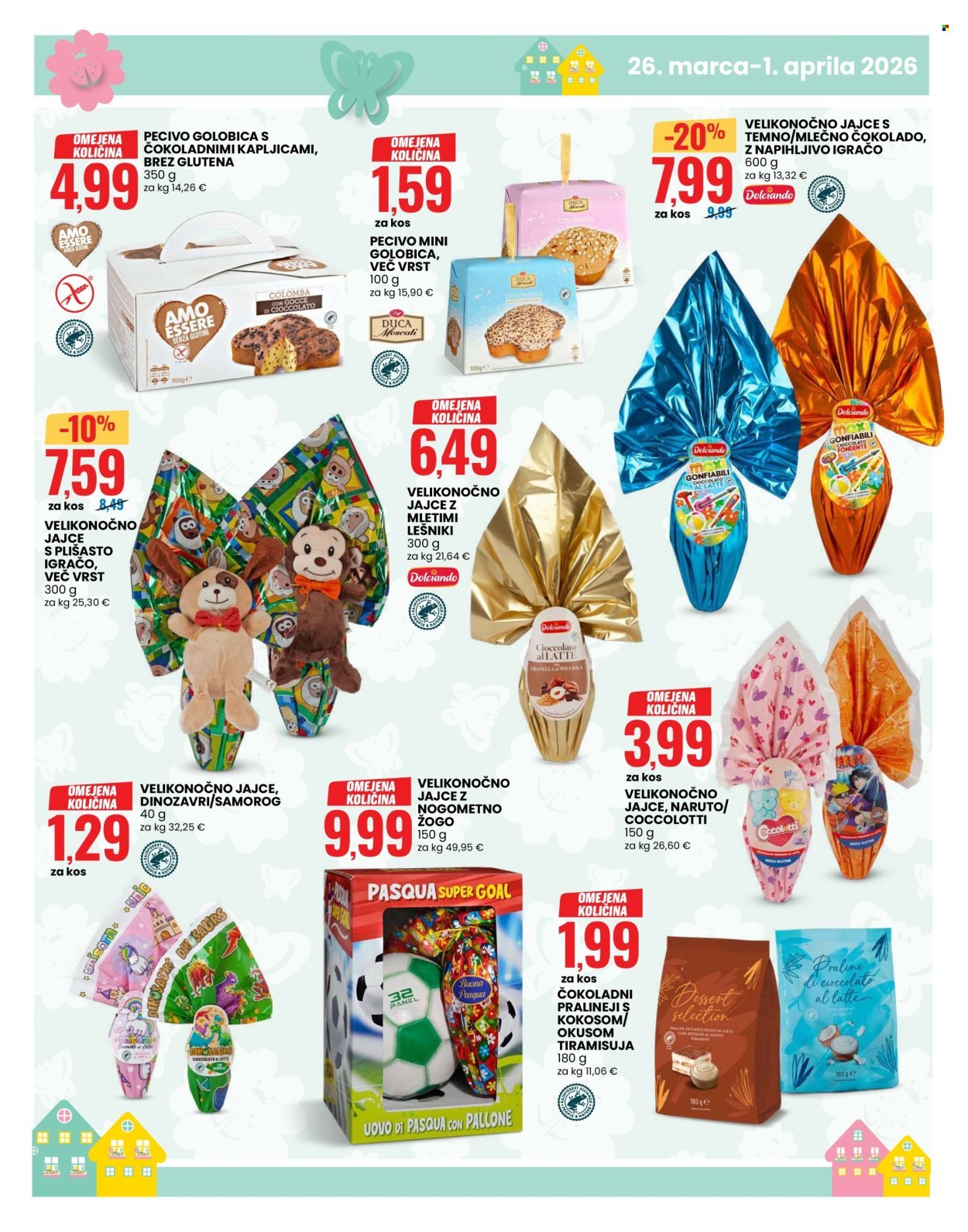 EUROSPIN katalog - Praznični trenutki z našimi dobrotami (2026-03-26 - 2026-04-01)