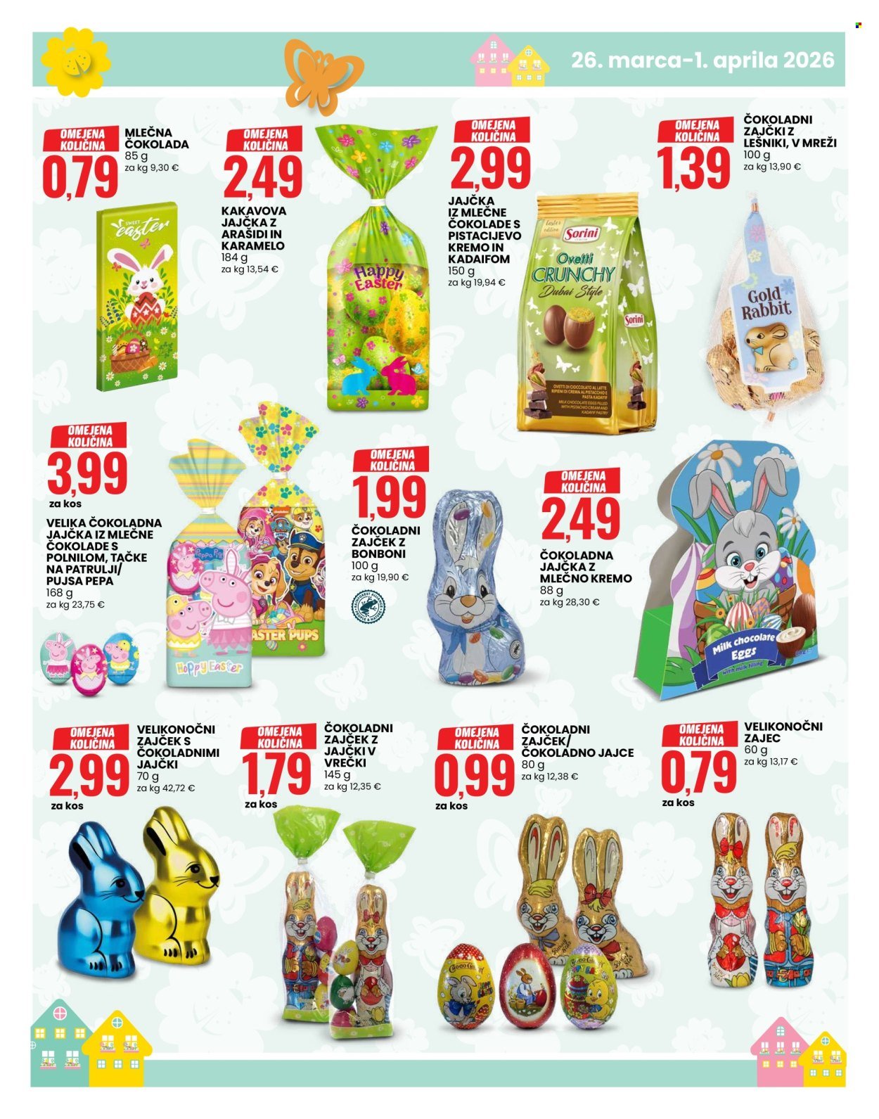 EUROSPIN katalog - Praznični trenutki z našimi dobrotami (2026-03-26 - 2026-04-01)