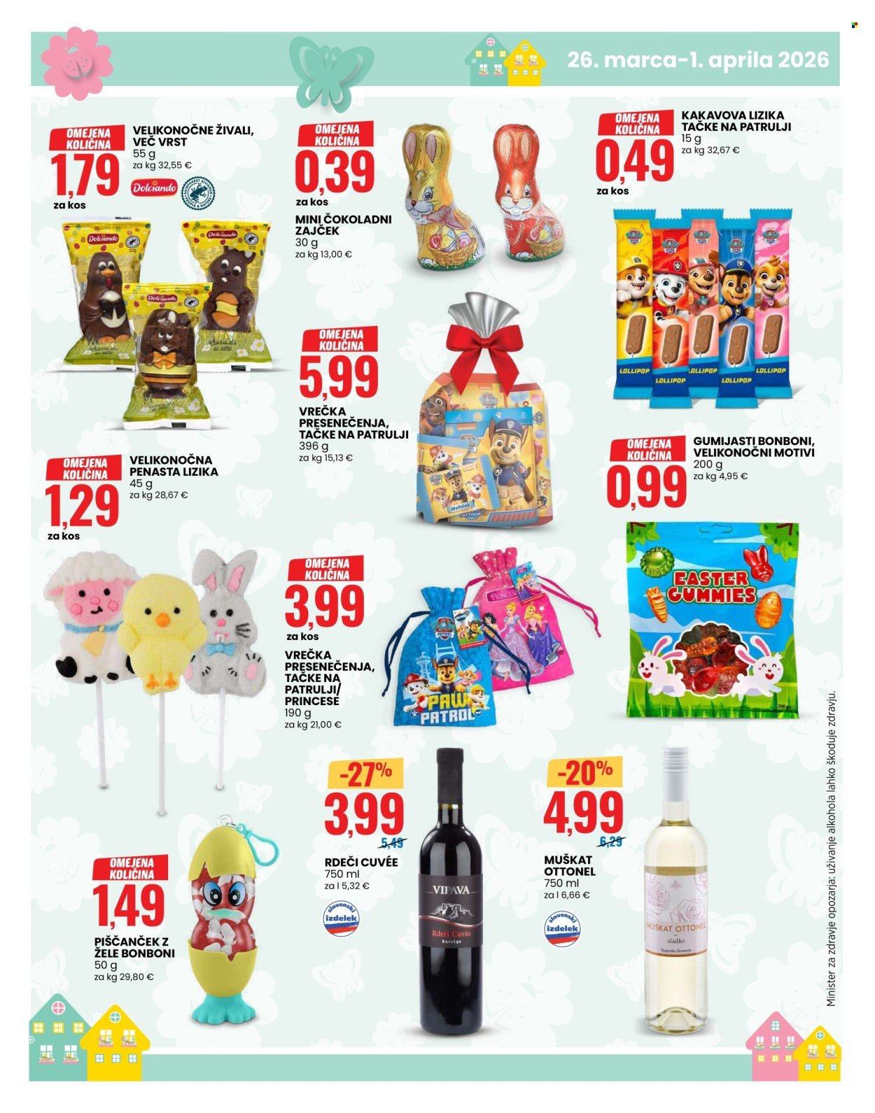 EUROSPIN katalog - Praznični trenutki z našimi dobrotami (2026-03-26 - 2026-04-01)