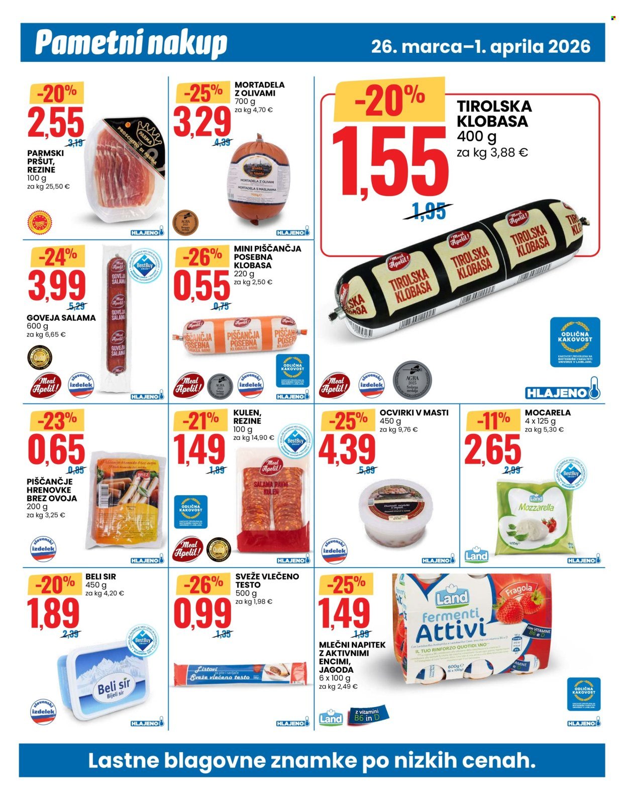 EUROSPIN katalog - Praznični trenutki z našimi dobrotami (2026-03-26 - 2026-04-01)