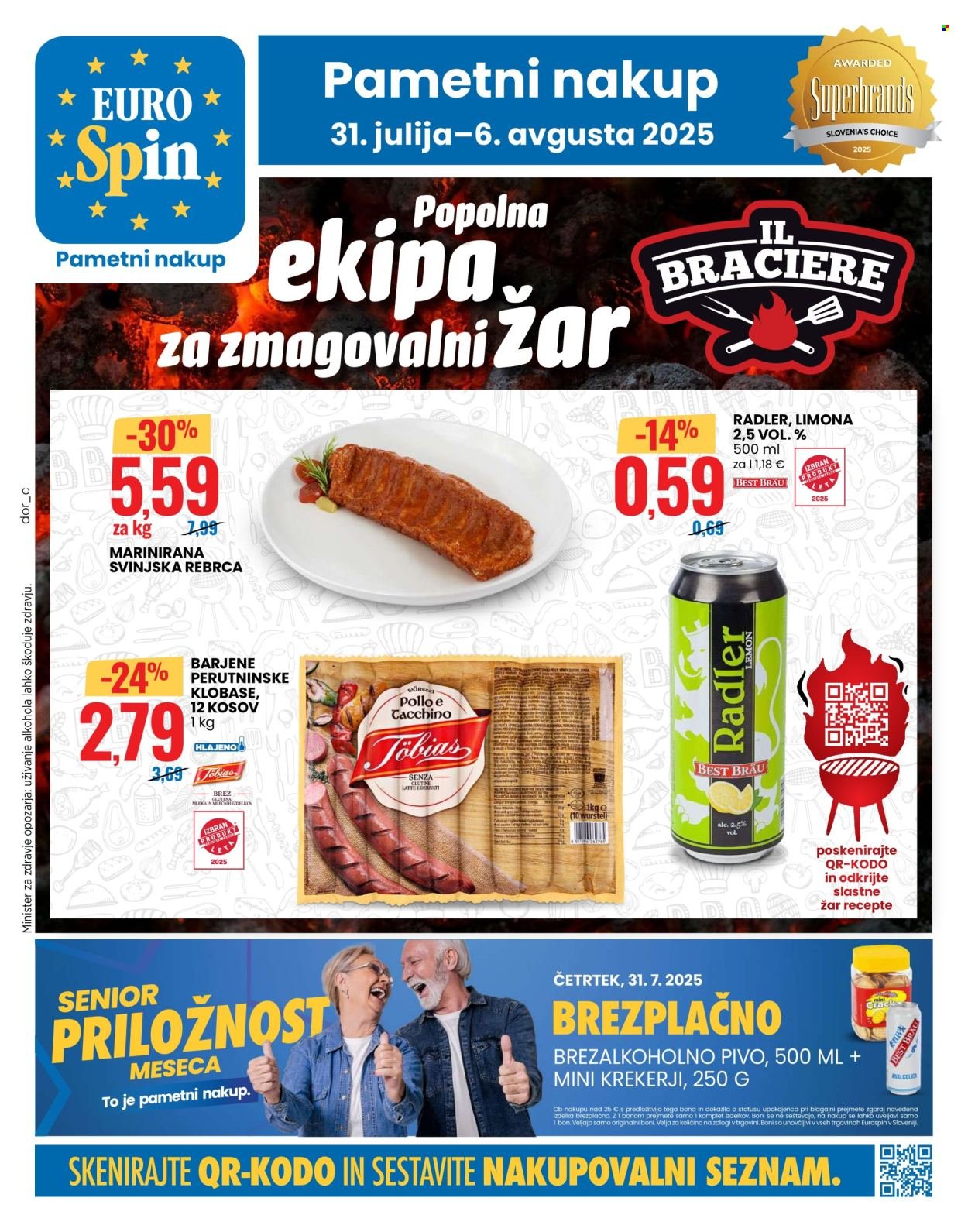 EUROSPIN katalog - Pametni nakup (2025-07-31 - 2025-08-06)