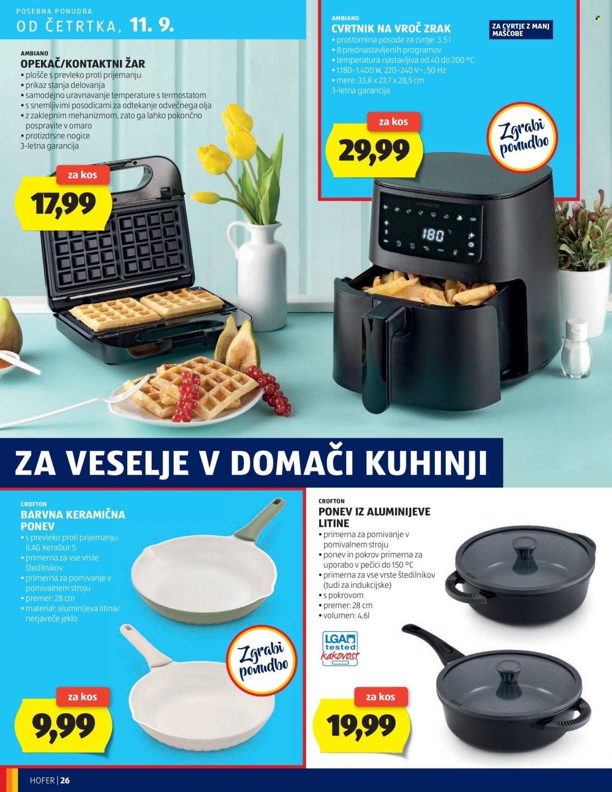 HOFER katalog - Od četrtka, 4. 9. 2025 (2025-09-04 - 2025-09-13)