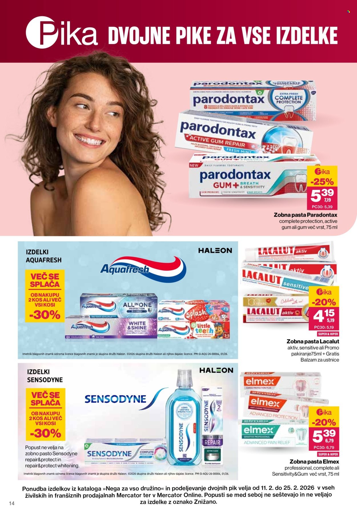 MERCATOR katalog - Tematski katalog kozmetika (2026-02-12 - 2026-02-25)