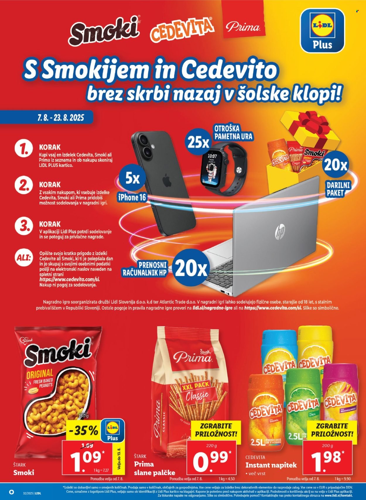 LIDL katalog - Od četrtka, 7. 8. 2025 (2025-08-07 - 2025-08-14)