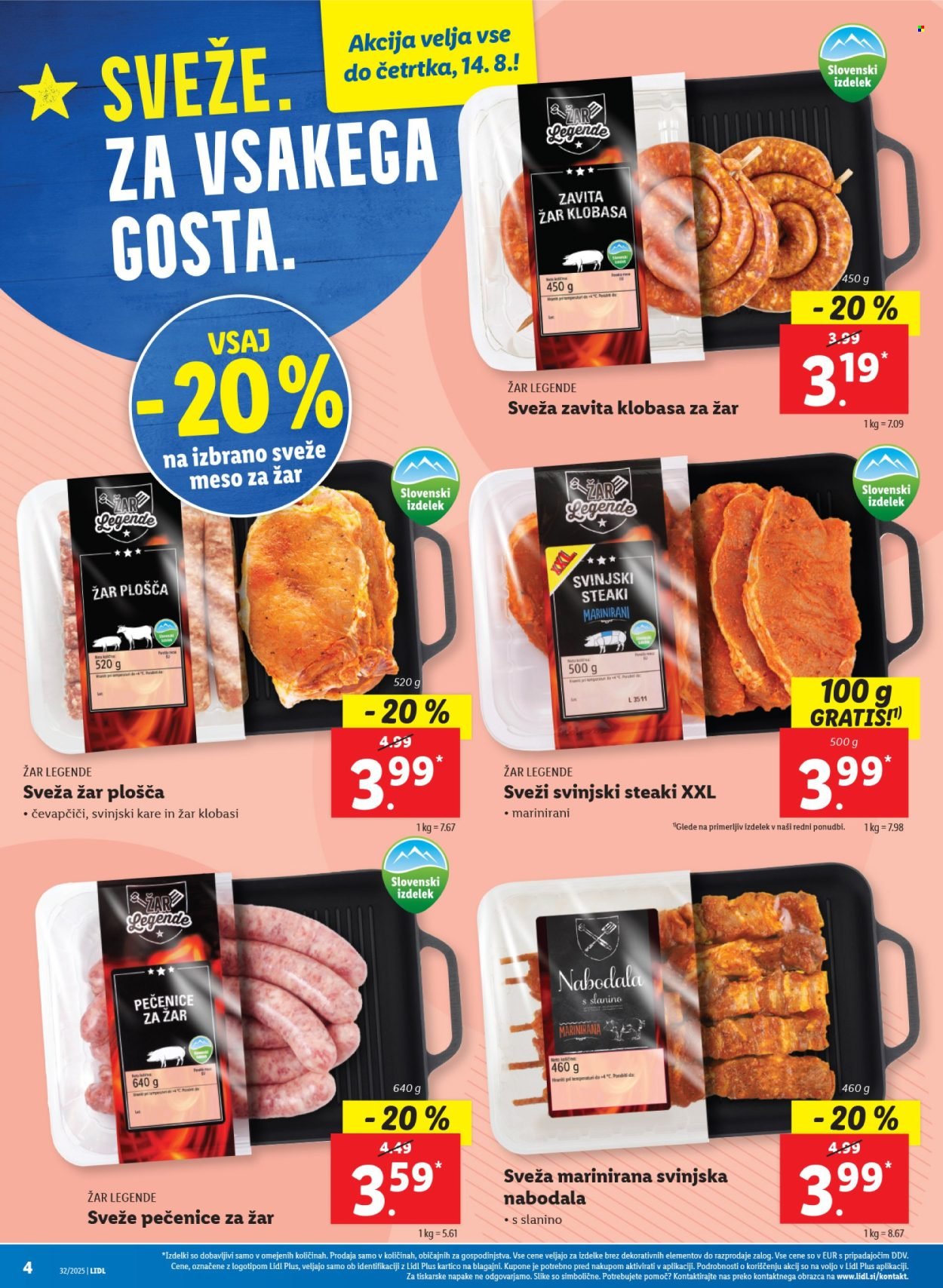 LIDL katalog - Od četrtka, 7. 8. 2025 (2025-08-07 - 2025-08-14)