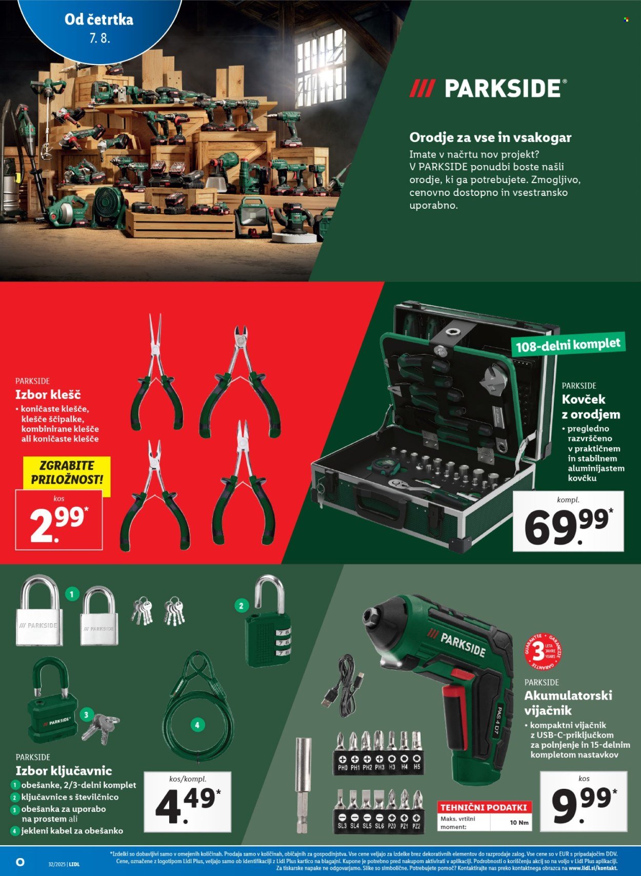 LIDL katalog - Od četrtka, 7. 8. 2025 (2025-08-07 - 2025-08-14)