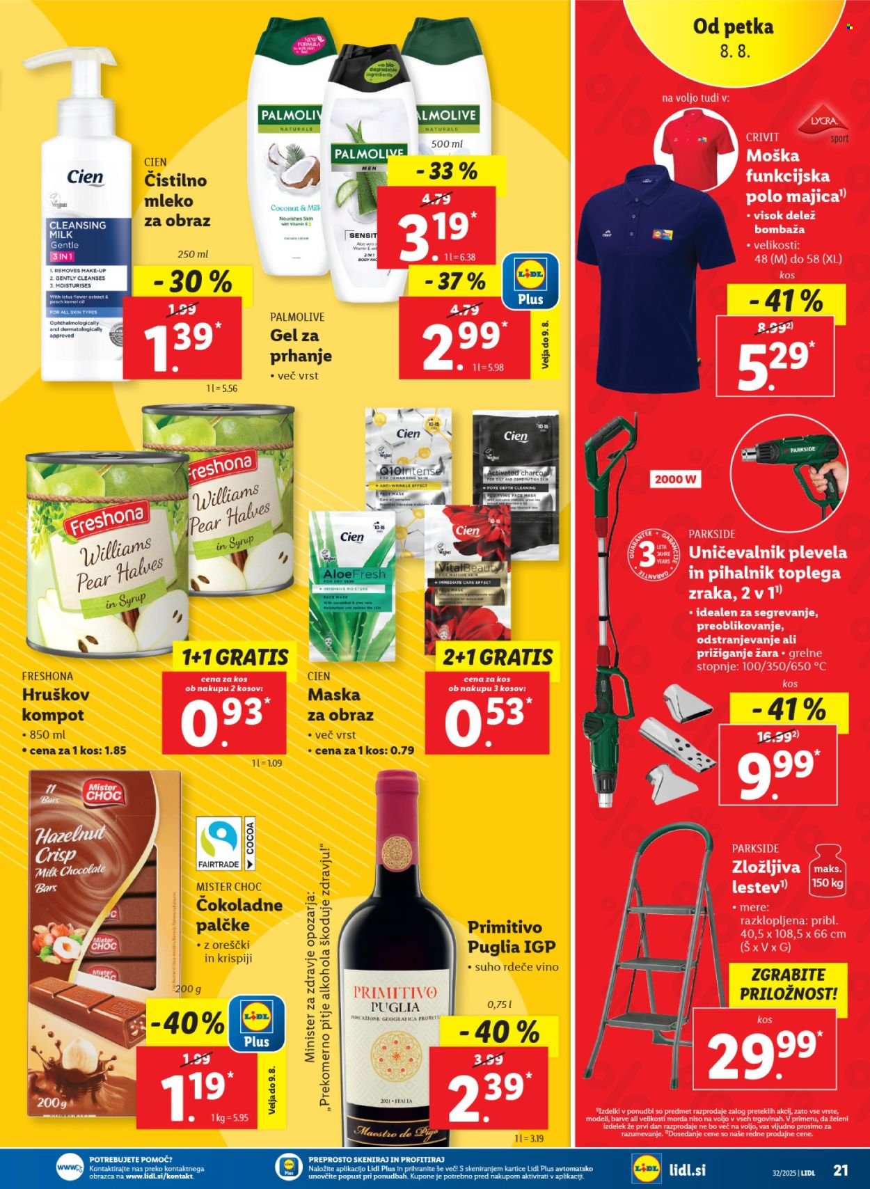 LIDL katalog - Od četrtka, 7. 8. 2025 (2025-08-07 - 2025-08-14)