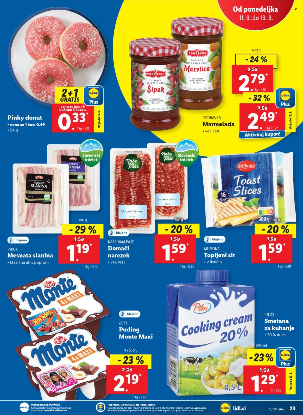 LIDL katalog - Od četrtka, 7. 8. 2025 (2025-08-07 - 2025-08-14)