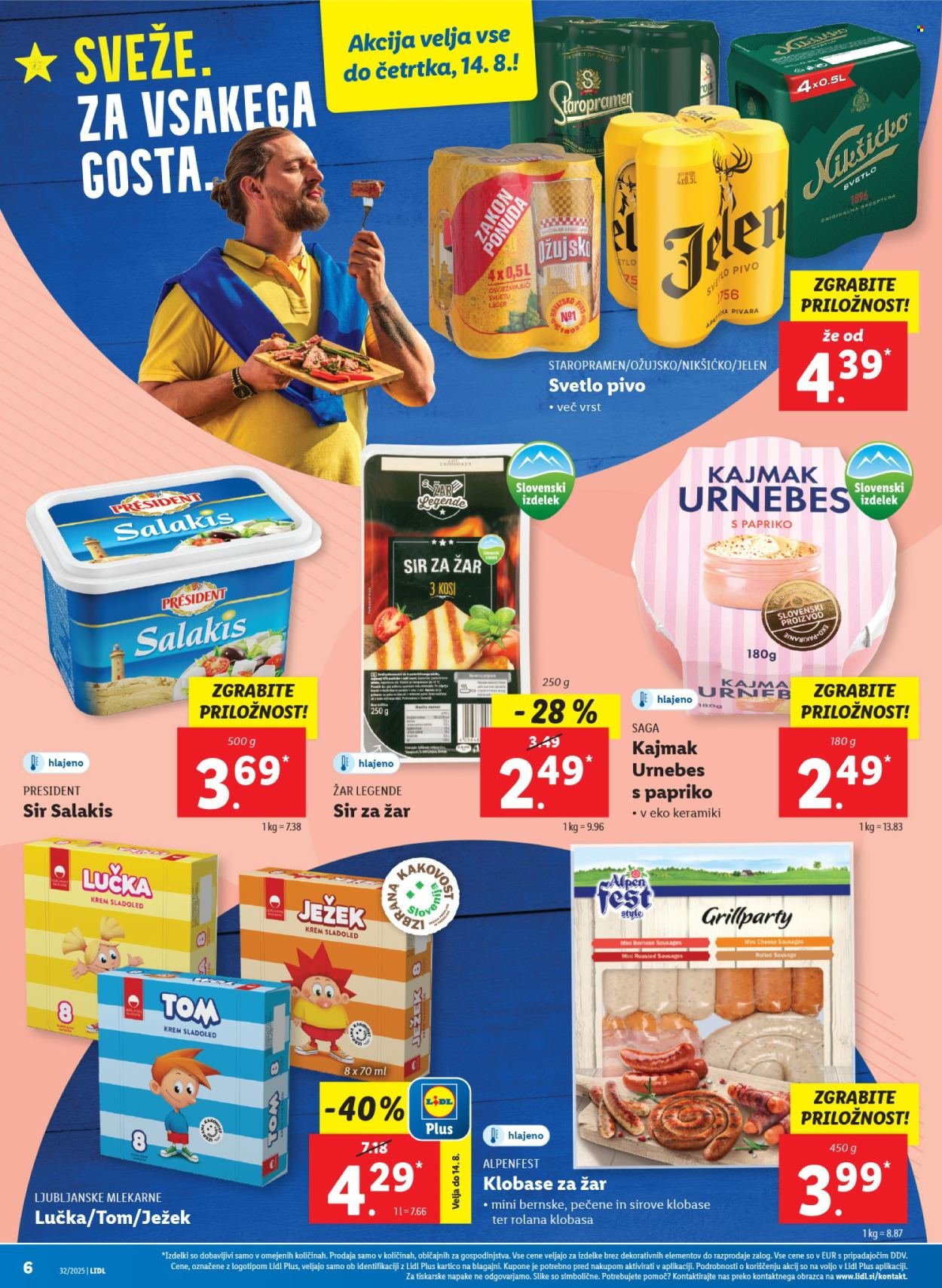 LIDL katalog - Od četrtka, 7. 8. 2025 (2025-08-07 - 2025-08-14)