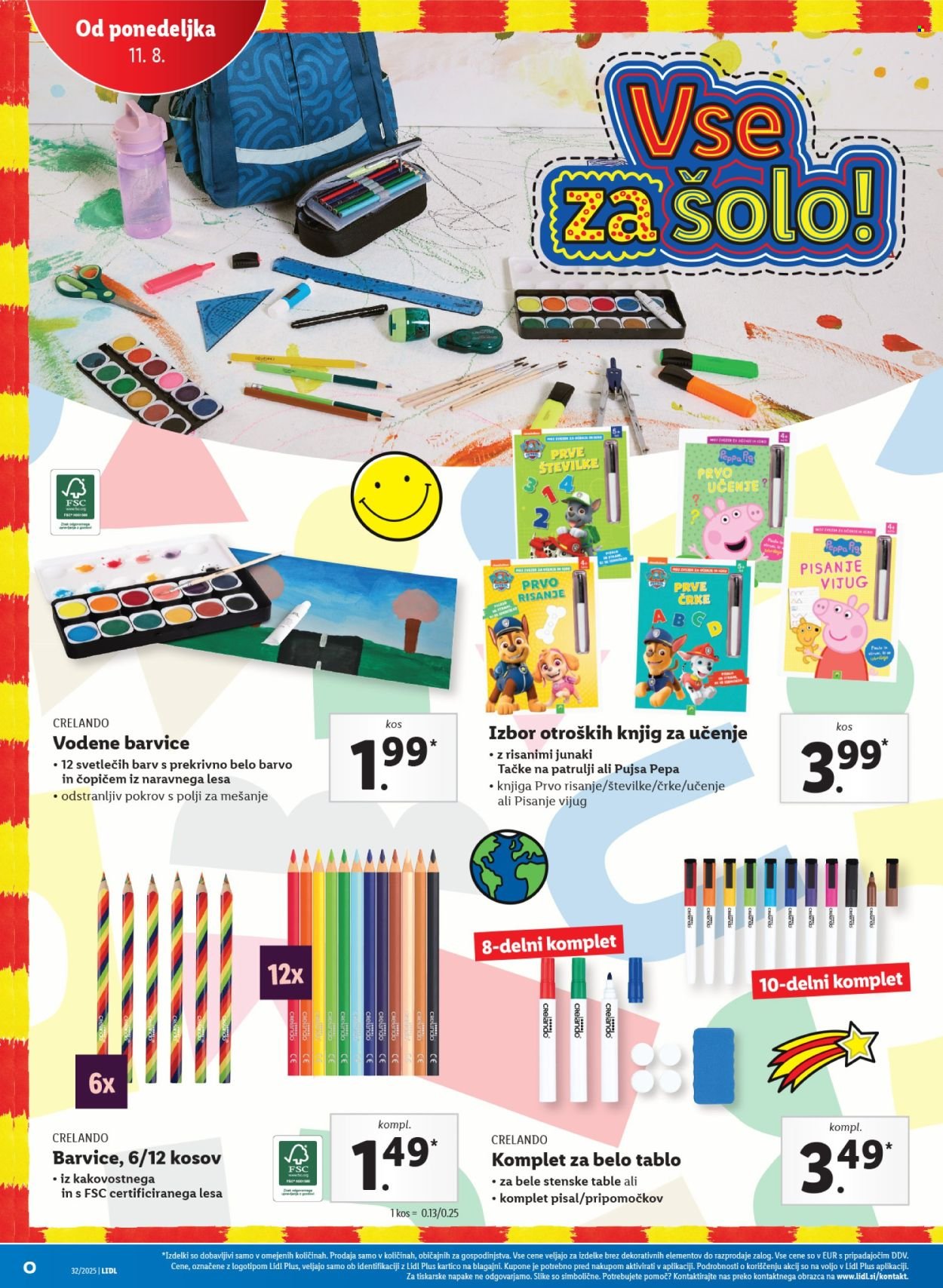 LIDL katalog - Od četrtka, 7. 8. 2025 (2025-08-07 - 2025-08-14)