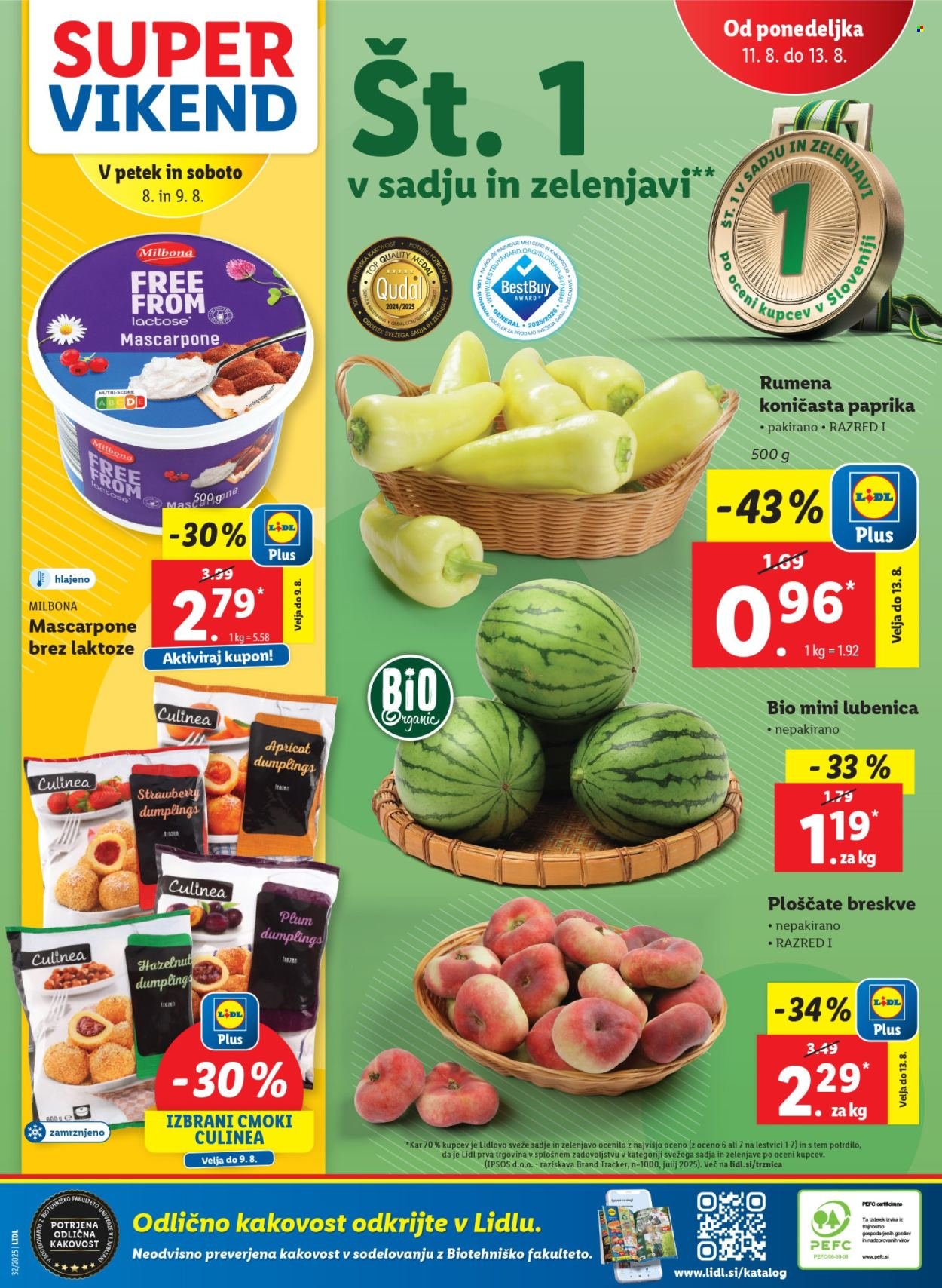 LIDL katalog - Od četrtka, 7. 8. 2025 (2025-08-07 - 2025-08-14)