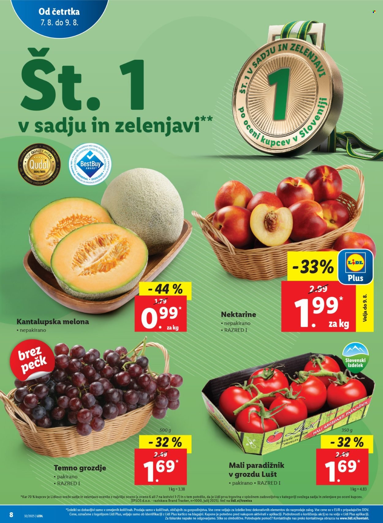 LIDL katalog - Od četrtka, 7. 8. 2025 (2025-08-07 - 2025-08-14)