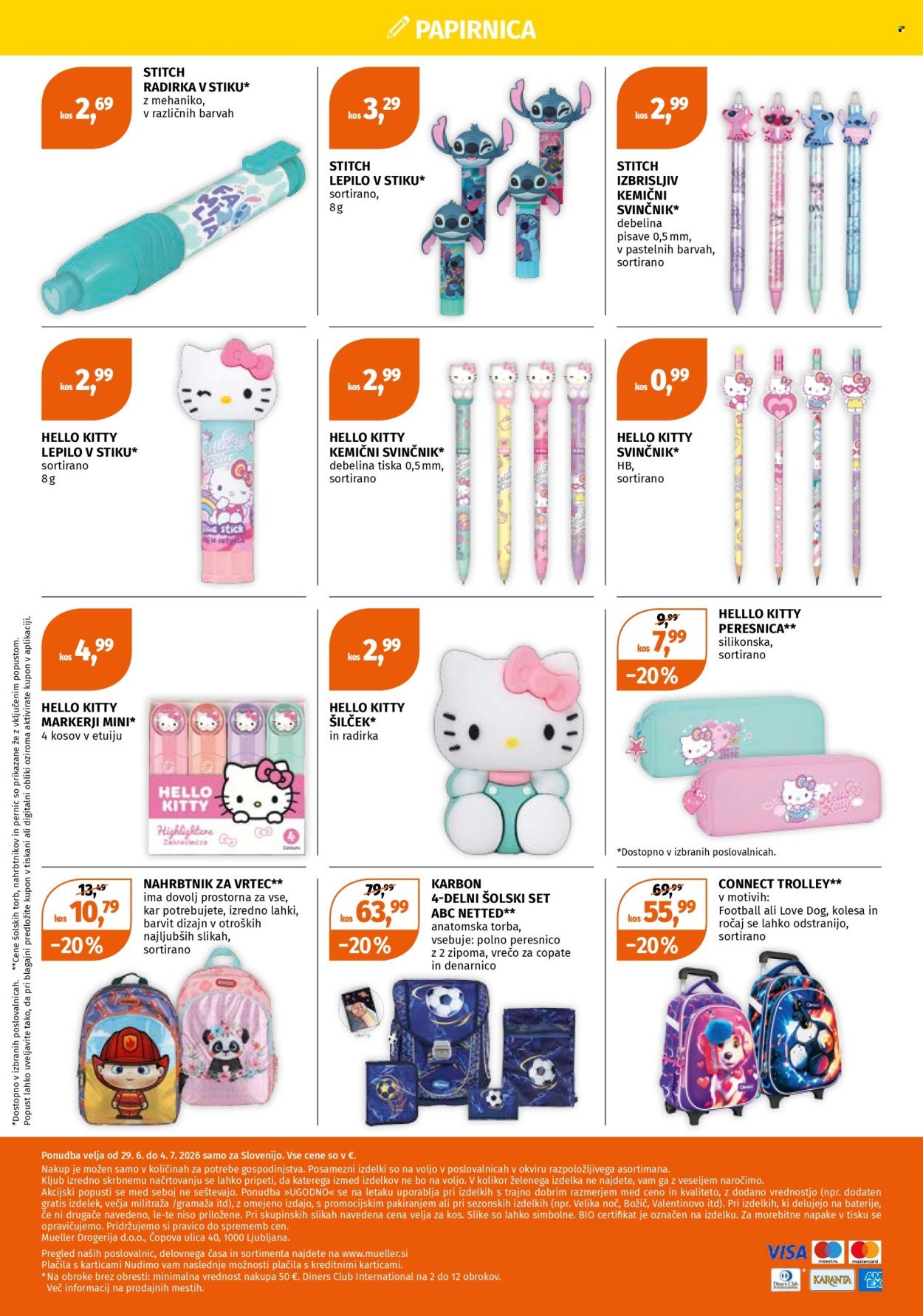 MÜLLER katalog - Od ponedeljek, 29. 6. 2026