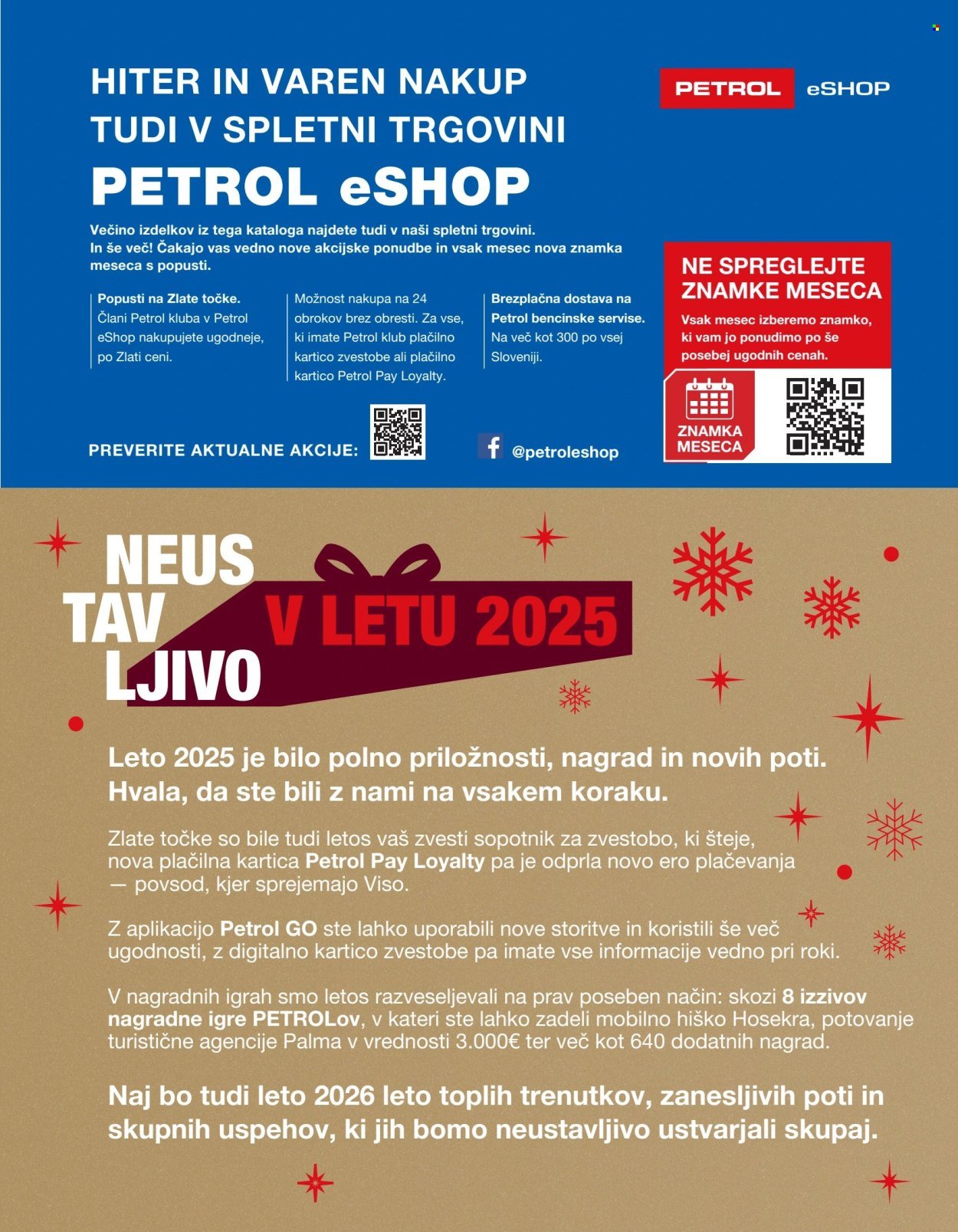 PETROL katalog - Od torka, 2. 12. 2025 (2025-12-02 - 2026-01-31)