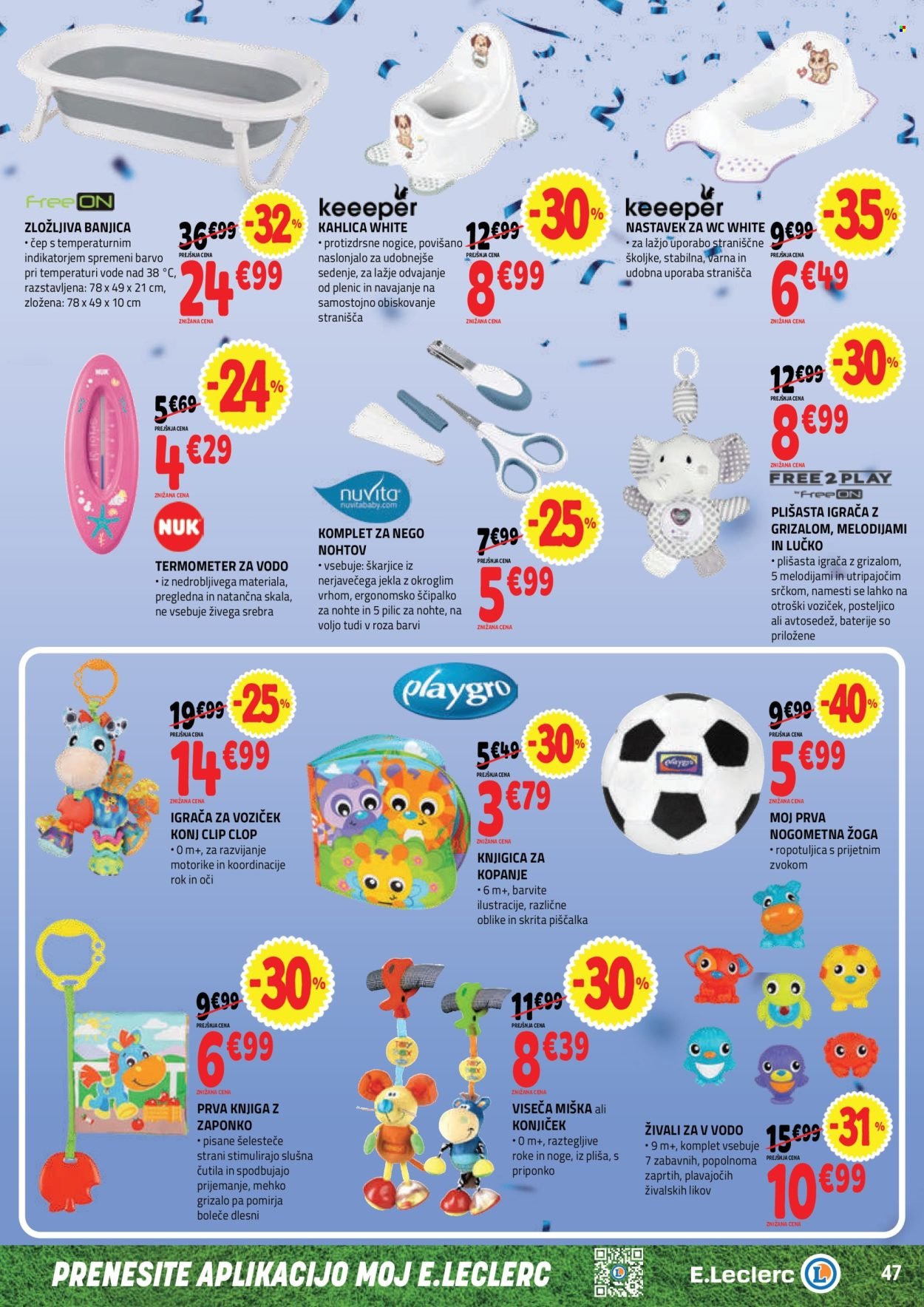 E.LECLERC katalog - Vse za vašega malčka