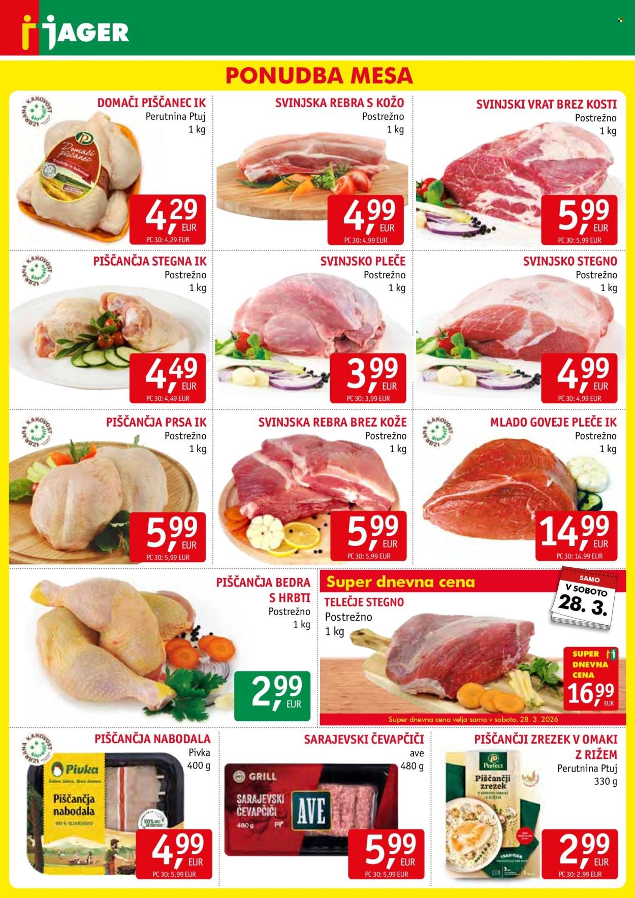 JAGER katalog - Katalog živila (2026-03-25 - 2026-03-31)