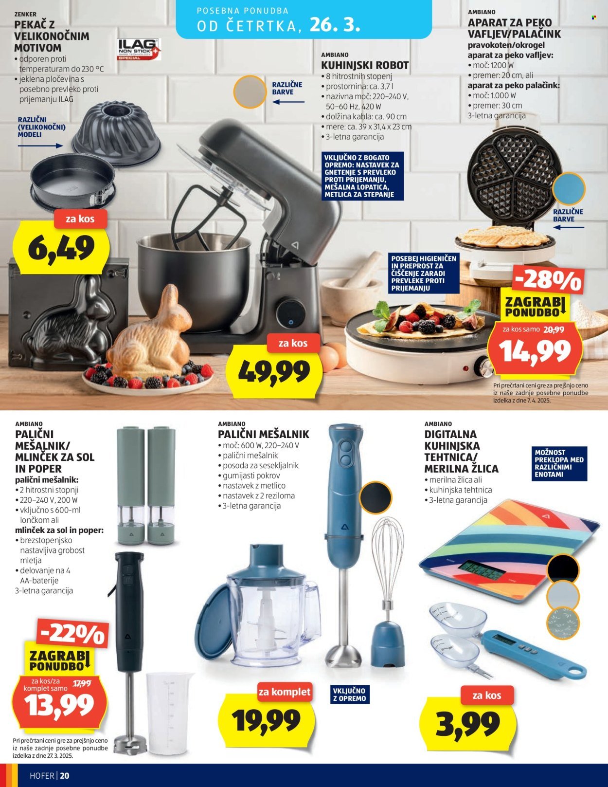 HOFER katalog - Od srede, 18. 3. 2026 (2026-03-18 - 2026-03-26)