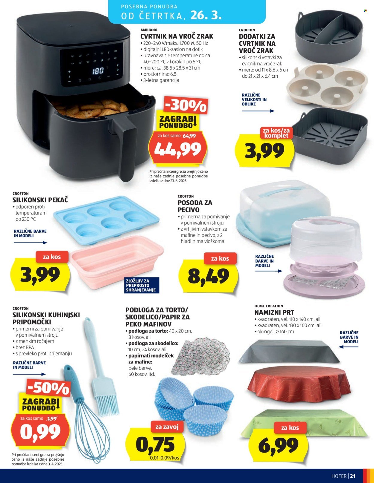 HOFER katalog - Od srede, 18. 3. 2026 (2026-03-18 - 2026-03-26)