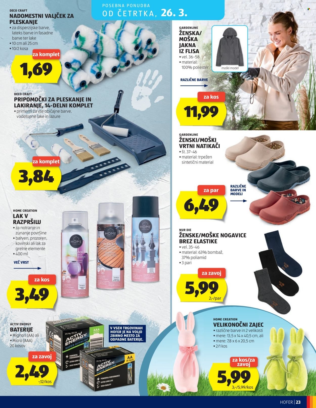 HOFER katalog - Od srede, 18. 3. 2026 (2026-03-18 - 2026-03-26)
