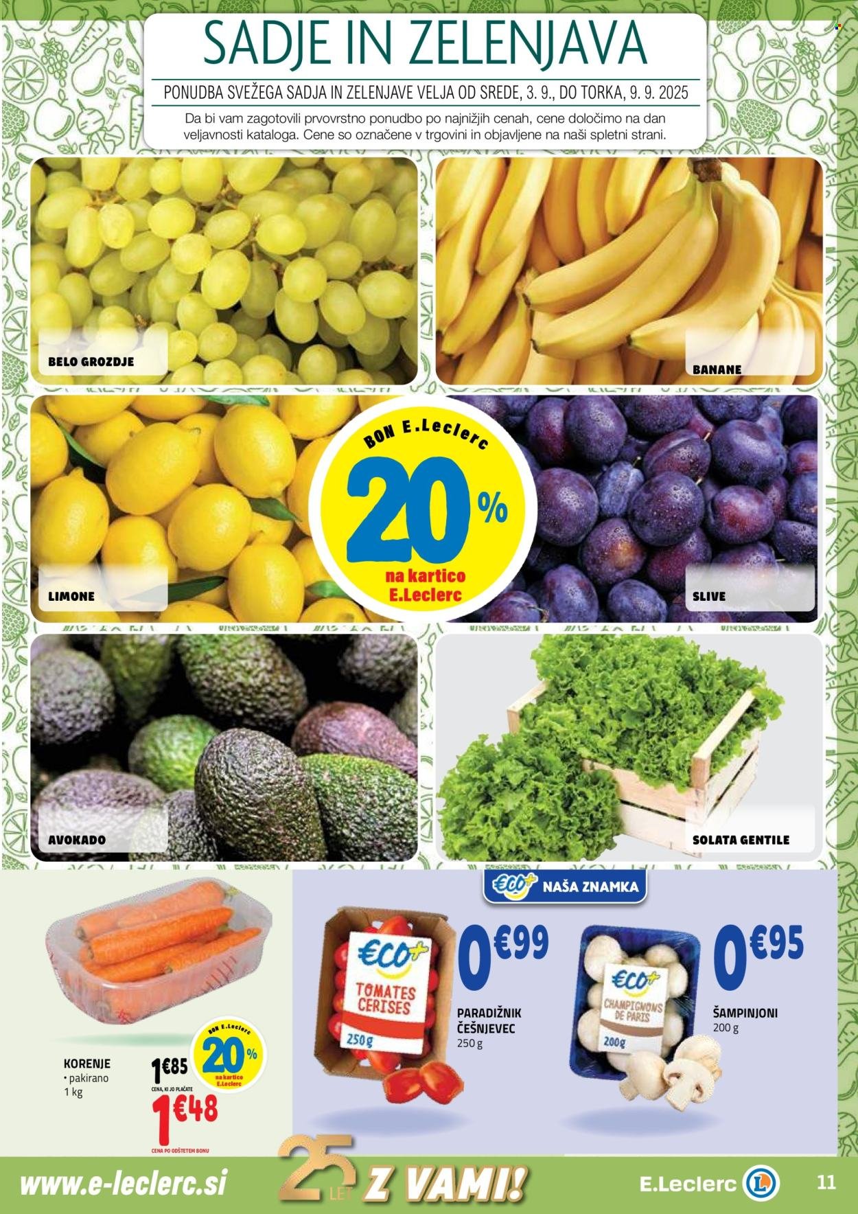 E.LECLERC katalog - Od srede, 3. 9. 2025 (2025-09-03 - 2025-09-13)