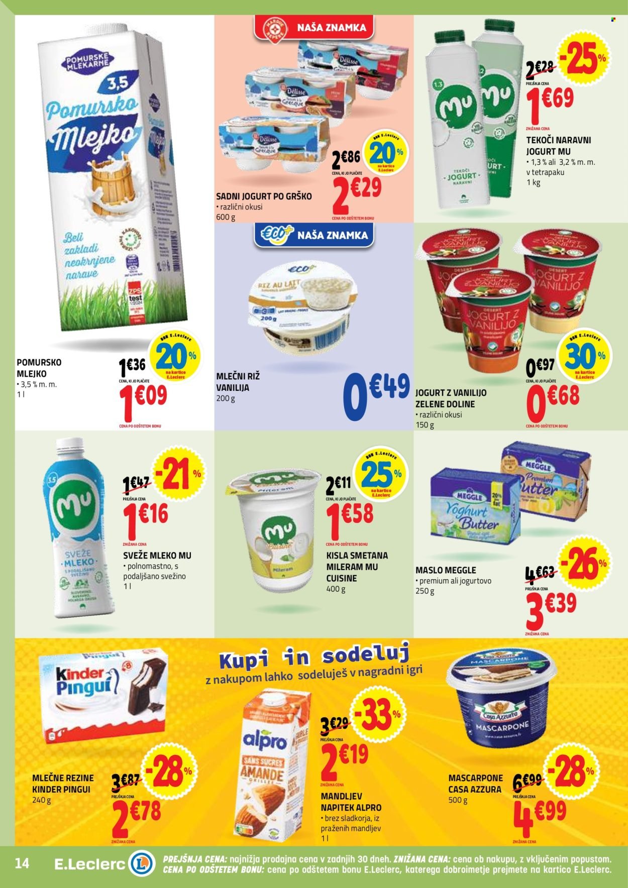 E.LECLERC katalog - Od srede, 3. 9. 2025 (2025-09-03 - 2025-09-13)