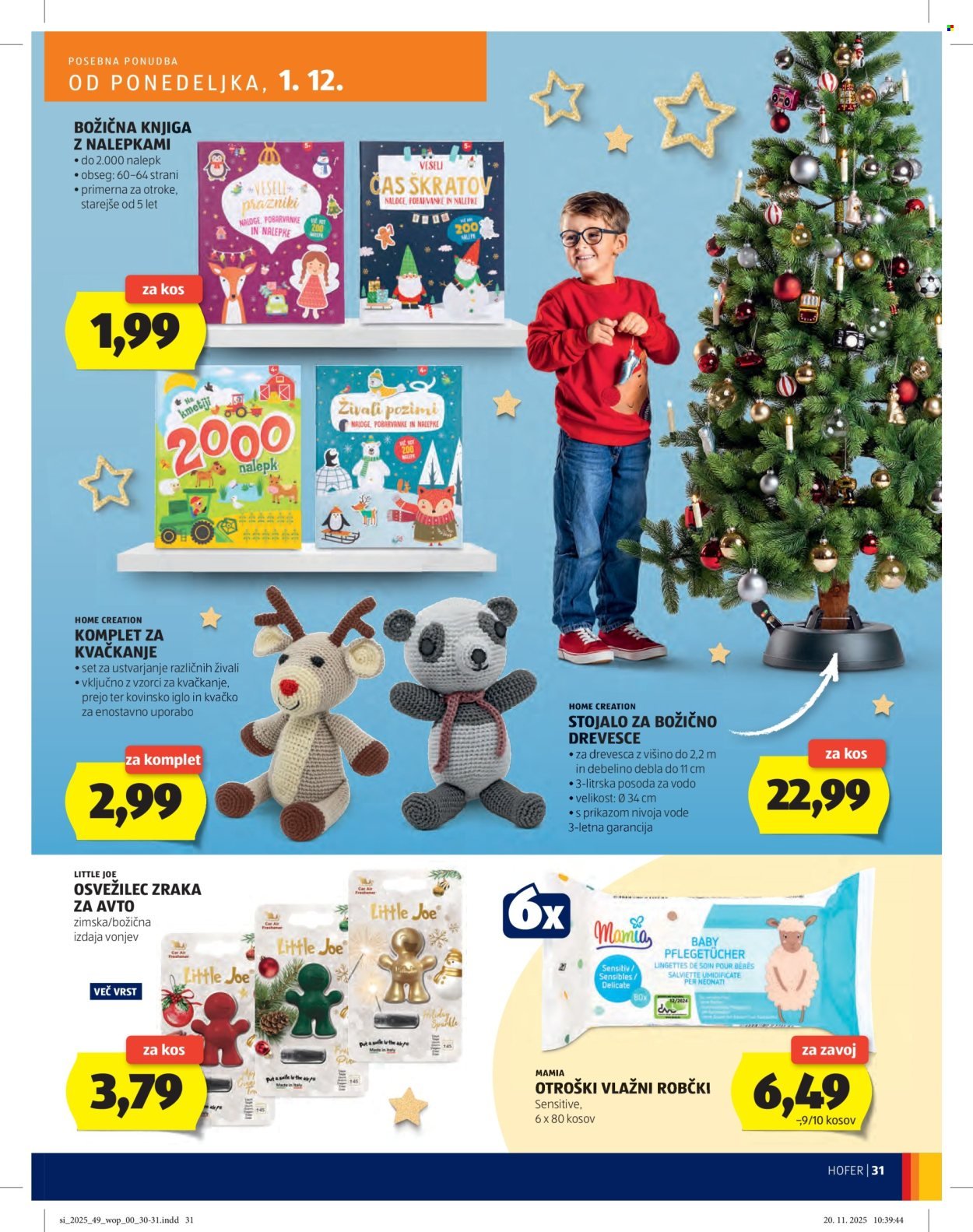 HOFER katalog - Od četrtka, 27. 11. 2025 (2025-11-27 - 2025-12-04)