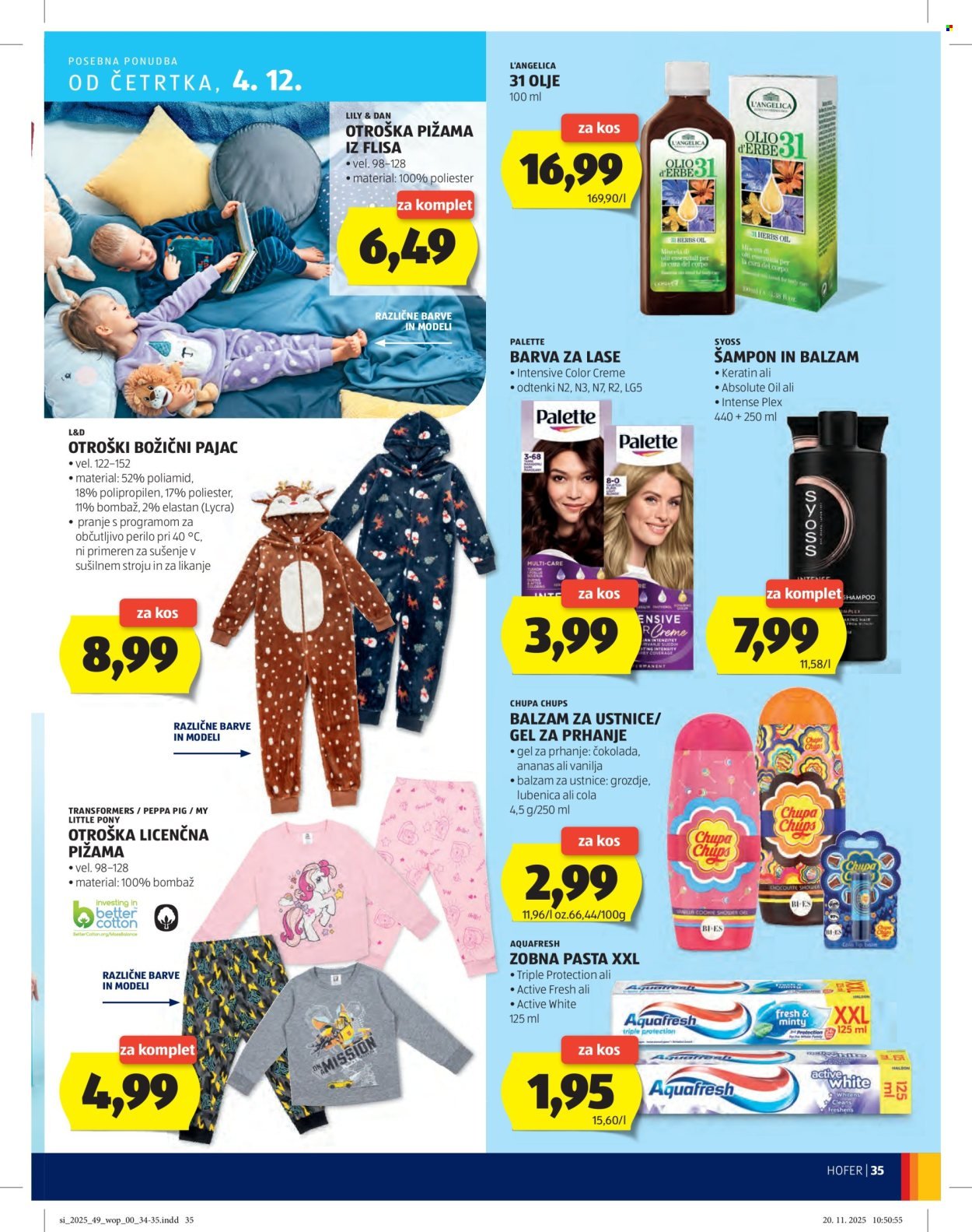 HOFER katalog - Od četrtka, 27. 11. 2025 (2025-11-27 - 2025-12-04)