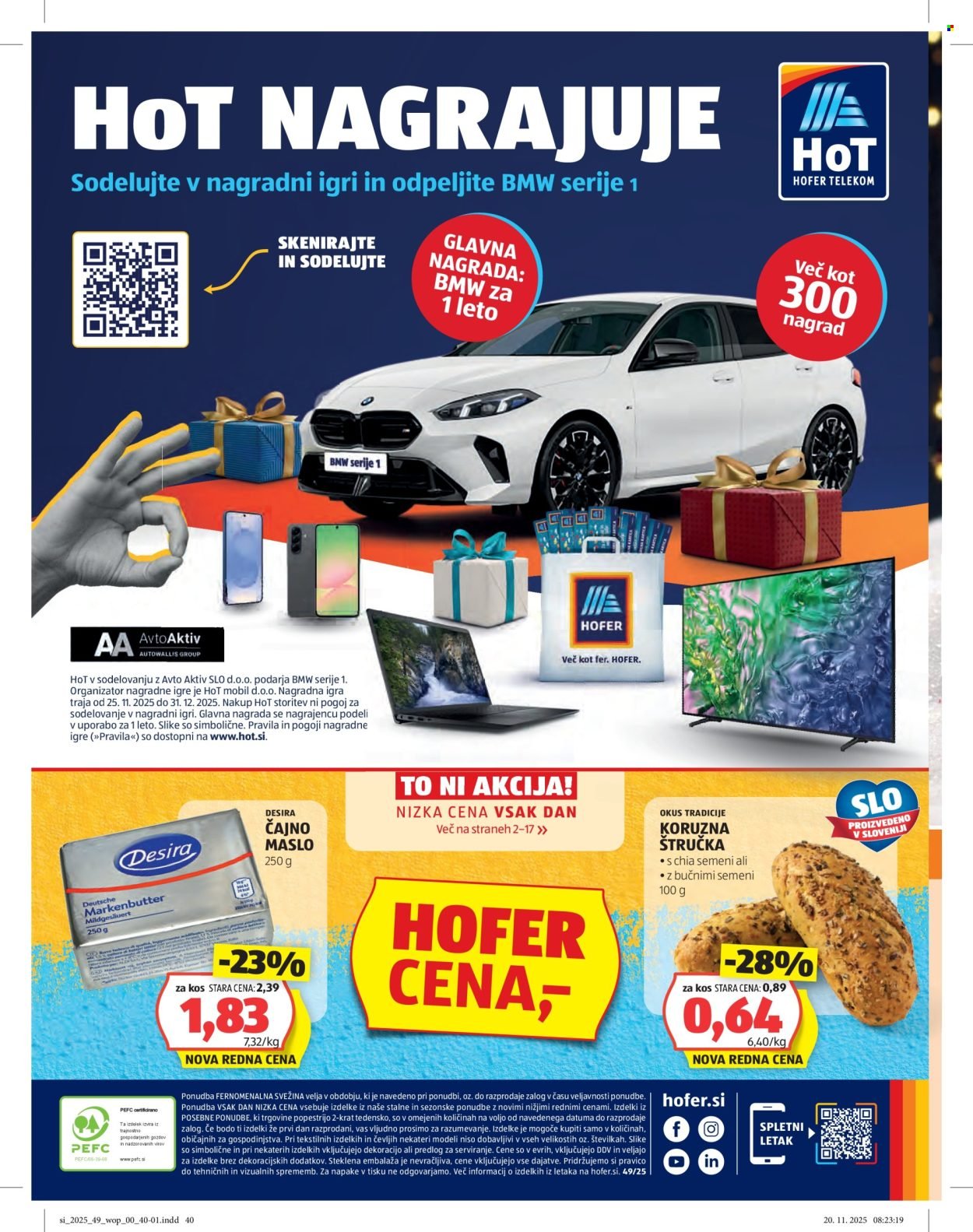 HOFER katalog - Od četrtka, 27. 11. 2025 (2025-11-27 - 2025-12-04)
