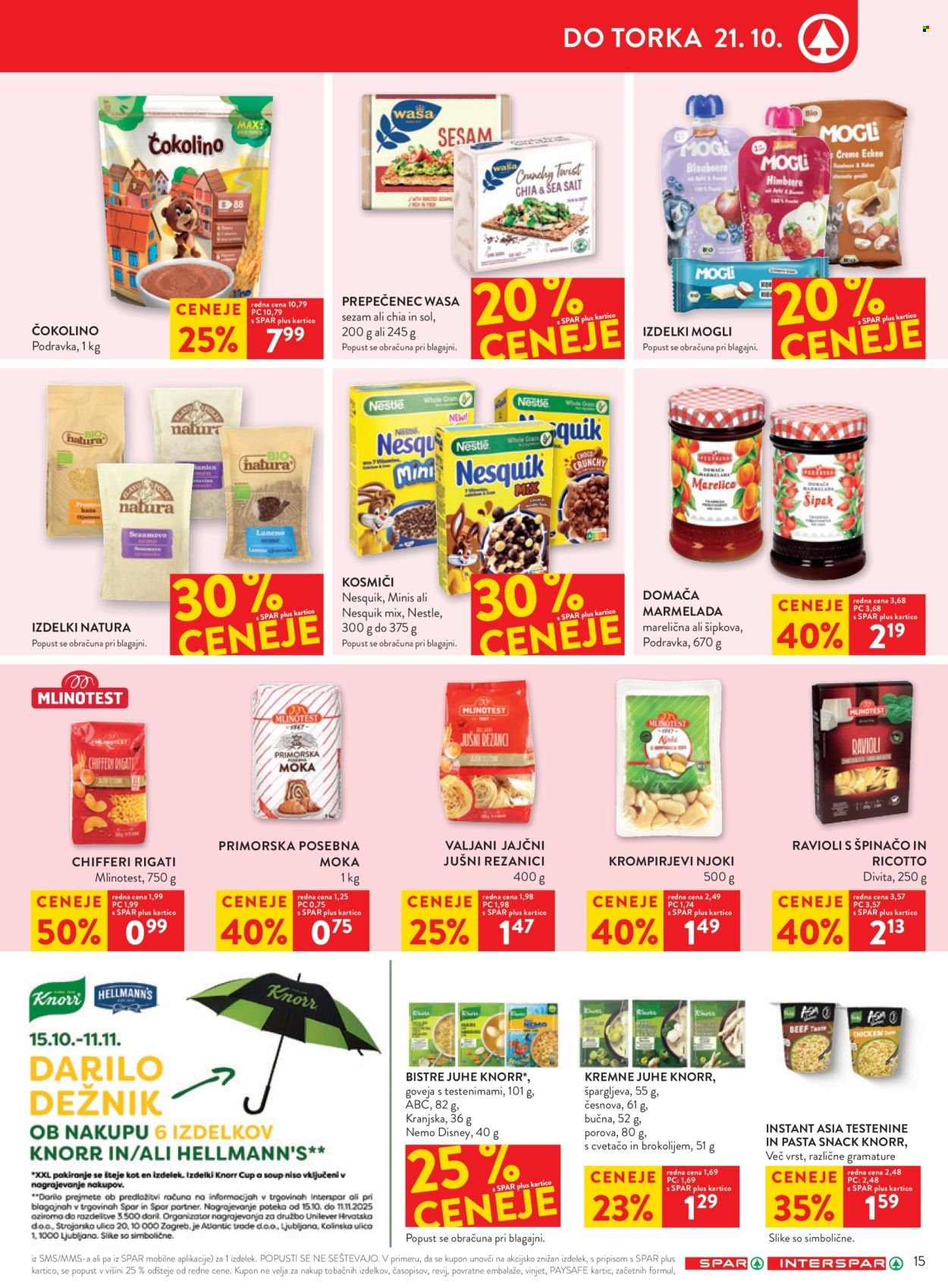 SPAR katalog - Od srede, 15. 10. 2025 (2025-10-15 - 2025-10-28)