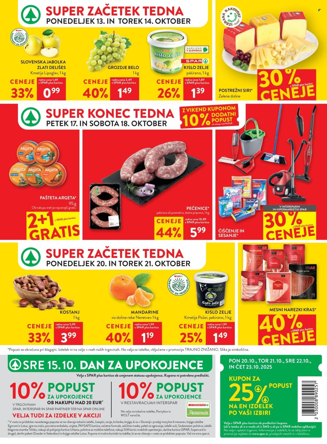 SPAR katalog - Od srede, 15. 10. 2025 (2025-10-15 - 2025-10-28)
