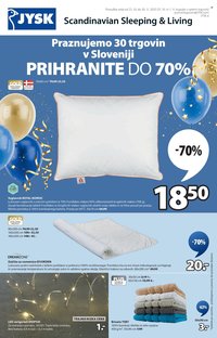 JYSK katalog - Od srede, 22. 10. 2025 (2025-10-22 - 2025-11-30)