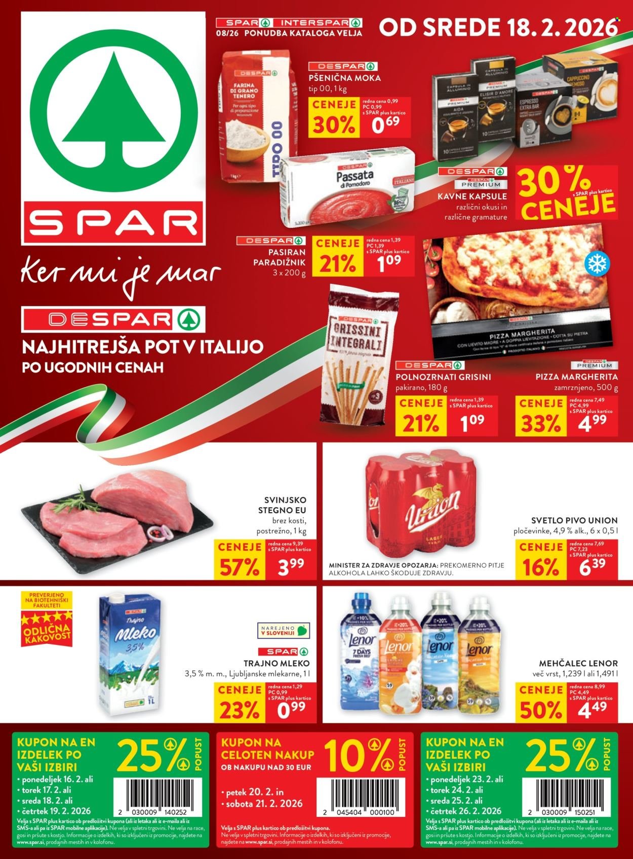 SPAR katalog - Od srede, 18. 2. 2026 (2026-02-18 - 2026-02-24)