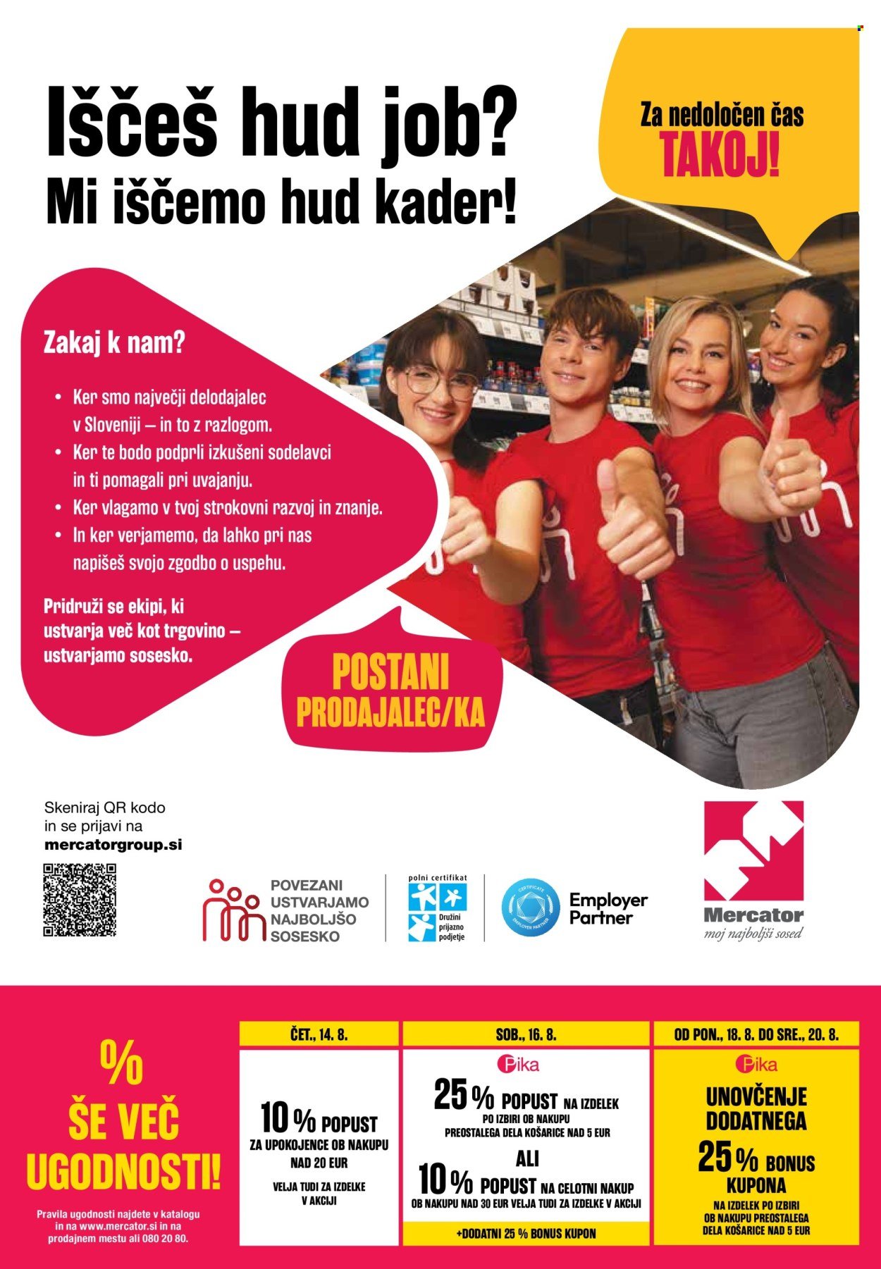 MERCATOR katalog - Redni katalog (2025-08-14 - 2025-08-20)