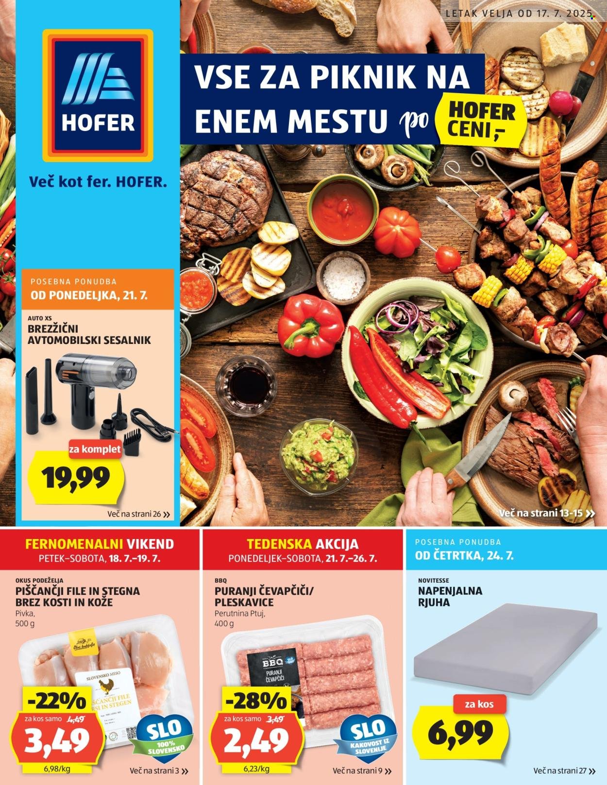 HOFER katalog - Od četrtka, 17. 7. 2025 (2025-07-17 - 2025-07-26)