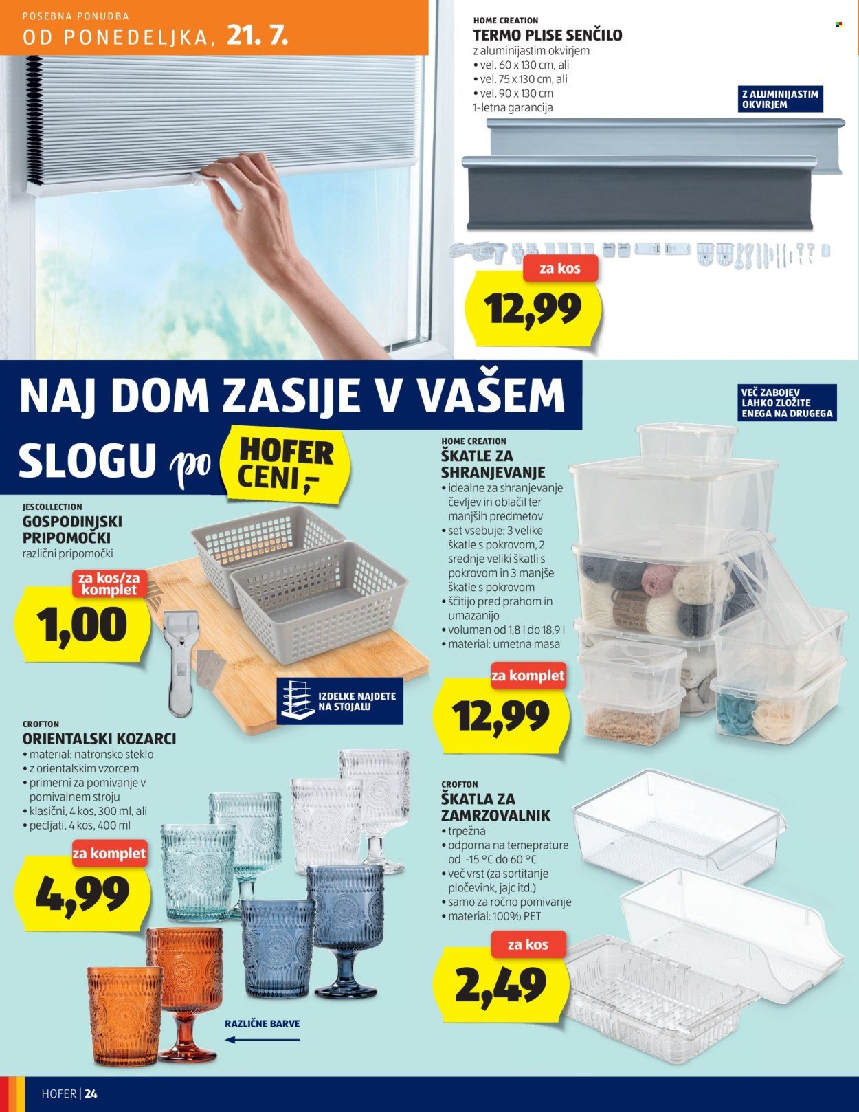 HOFER katalog - Od četrtka, 17. 7. 2025 (2025-07-17 - 2025-07-26)