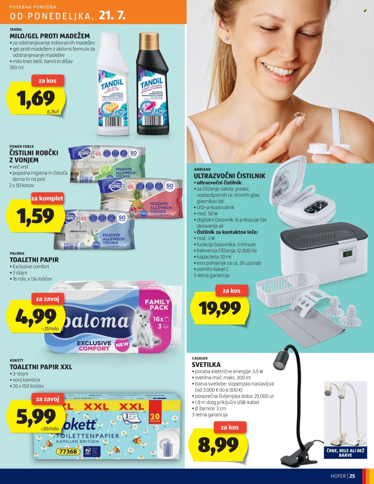 HOFER katalog - Od četrtka, 17. 7. 2025 (2025-07-17 - 2025-07-26)