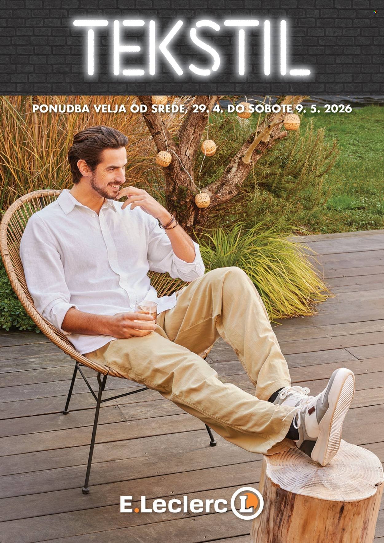 E.LECLERC katalog - Katalog Tekstil (2026-04-29 - 2026-05-09)