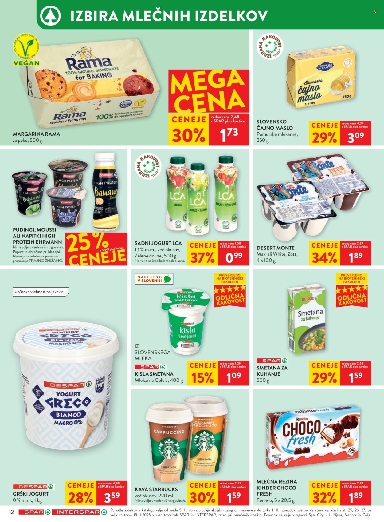 SPAR katalog - Od srede, 5. 11. 2025 (2025-11-05 - 2025-11-18)