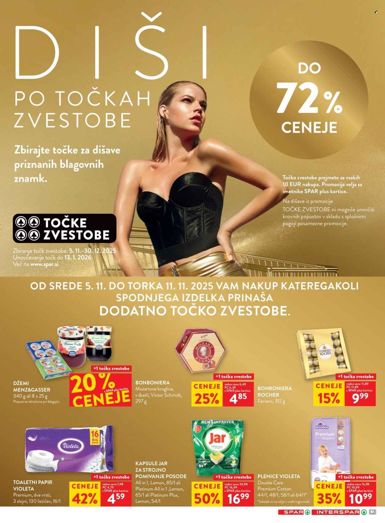 SPAR katalog - Od srede, 5. 11. 2025 (2025-11-05 - 2025-11-18)