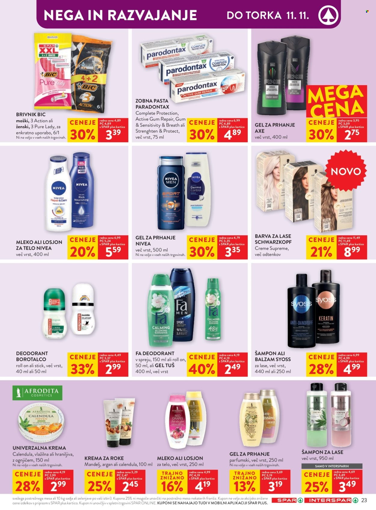 SPAR katalog - Od srede, 5. 11. 2025 (2025-11-05 - 2025-11-18)