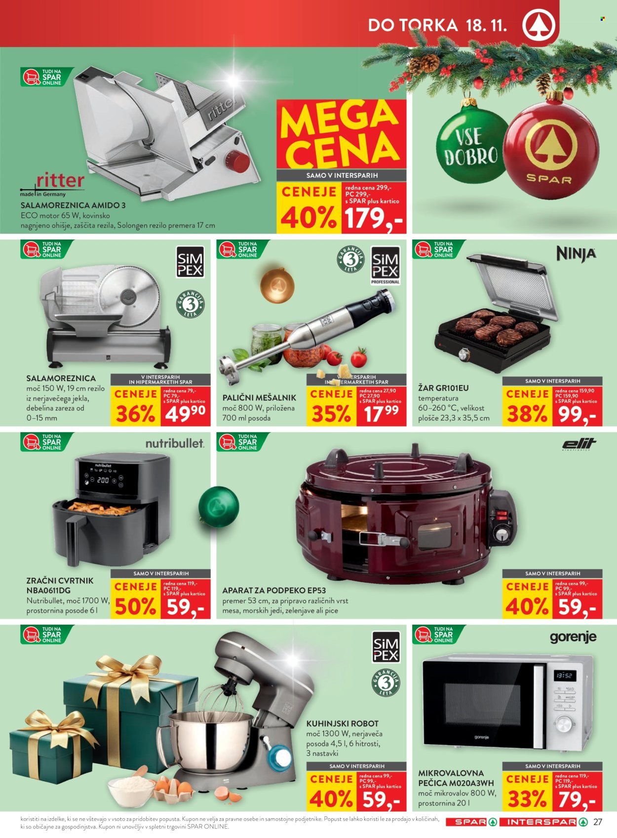 SPAR katalog - Od srede, 5. 11. 2025 (2025-11-05 - 2025-11-18)