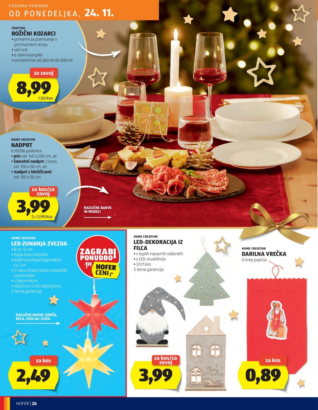 HOFER katalog - Od četrtka, 20. 11. 2025 (2025-11-20 - 2025-11-27)