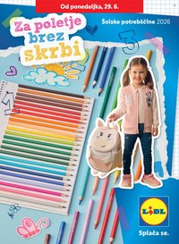 LIDL katalog - Za poletje brez skrbi