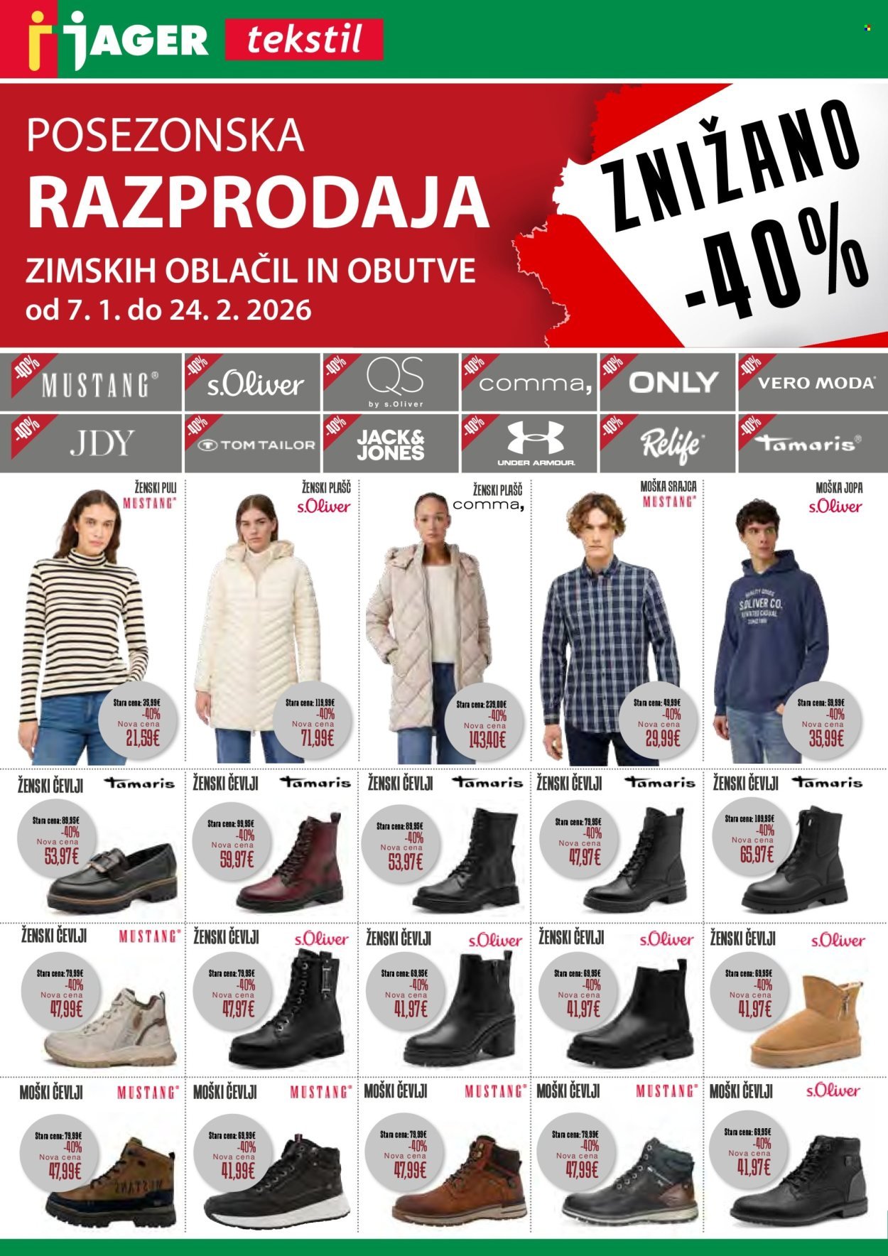 JAGER katalog - Katalog tekstil (2026-01-14 - 2026-01-20)