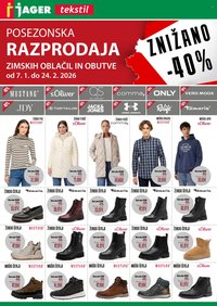 JAGER katalog - Katalog tekstil (2026-01-14 - 2026-01-20)