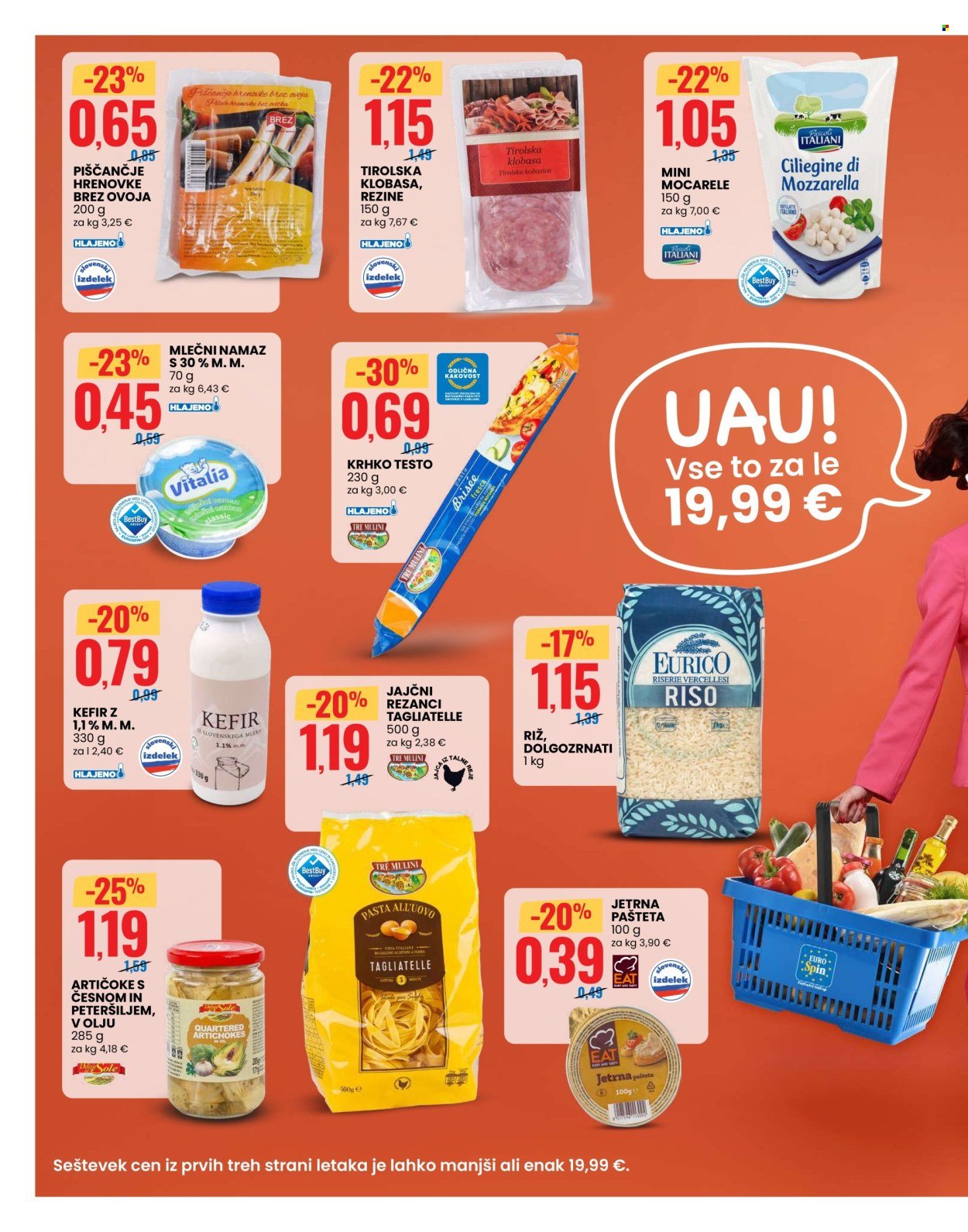EUROSPIN katalog - UAU! Vse to za le 19,99 € (2025-09-18 - 2025-09-24)