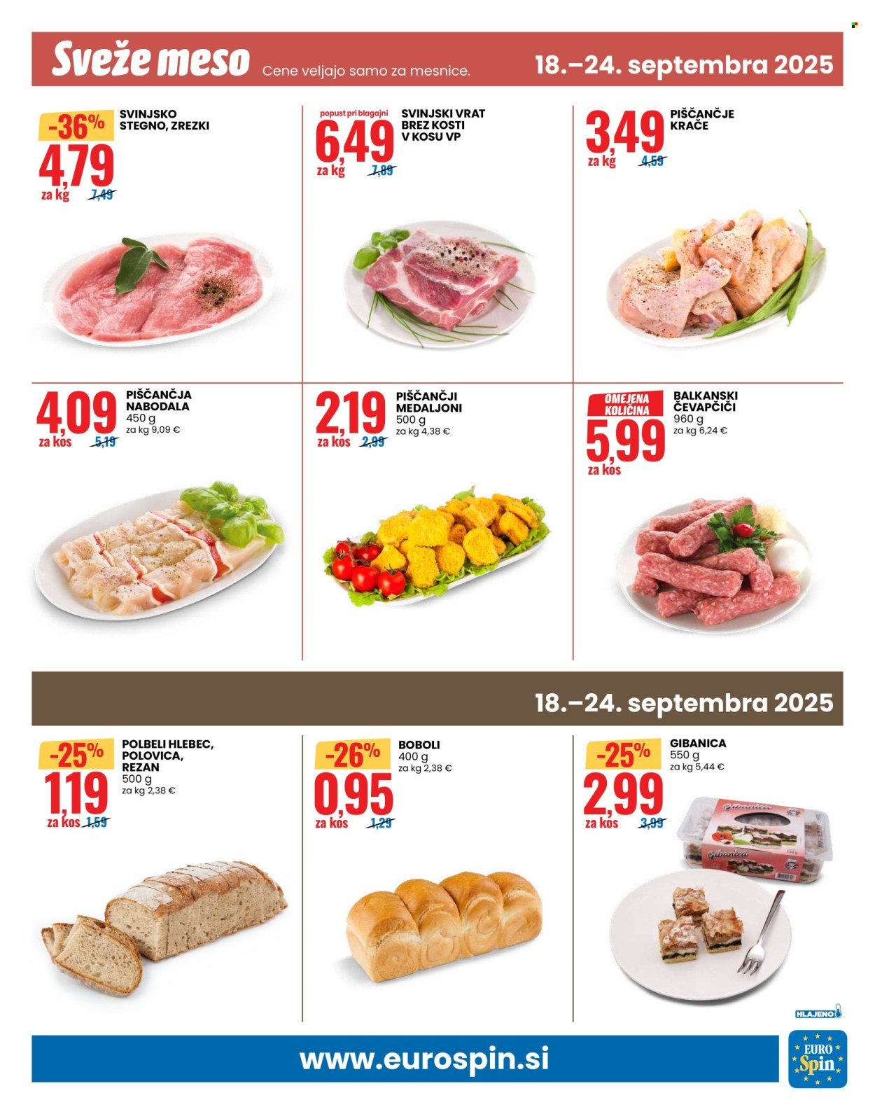 EUROSPIN katalog - UAU! Vse to za le 19,99 € (2025-09-18 - 2025-09-24)