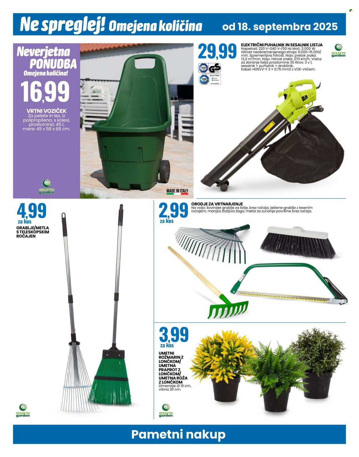 EUROSPIN katalog - UAU! Vse to za le 19,99 € (2025-09-18 - 2025-09-24)