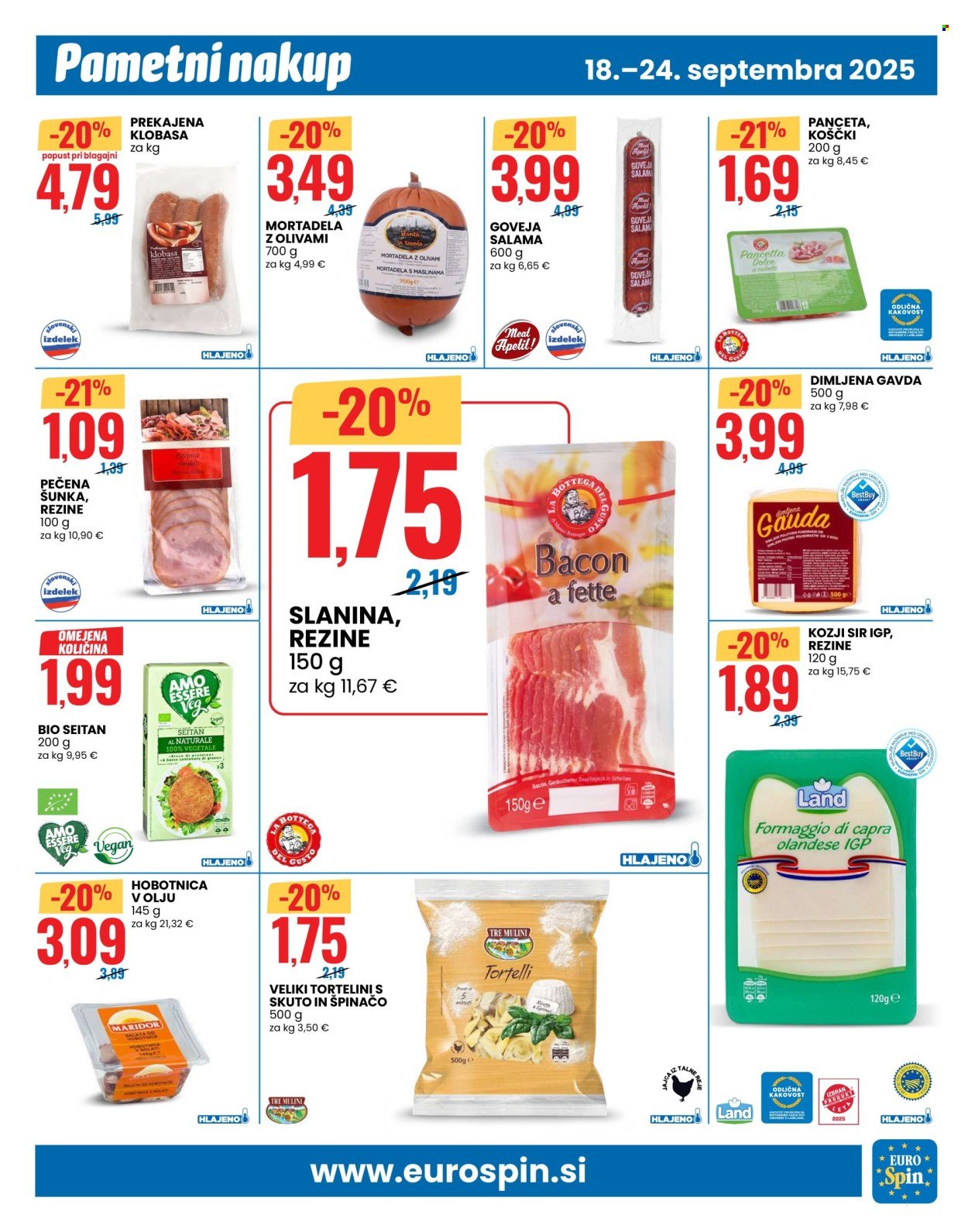 EUROSPIN katalog - UAU! Vse to za le 19,99 € (2025-09-18 - 2025-09-24)